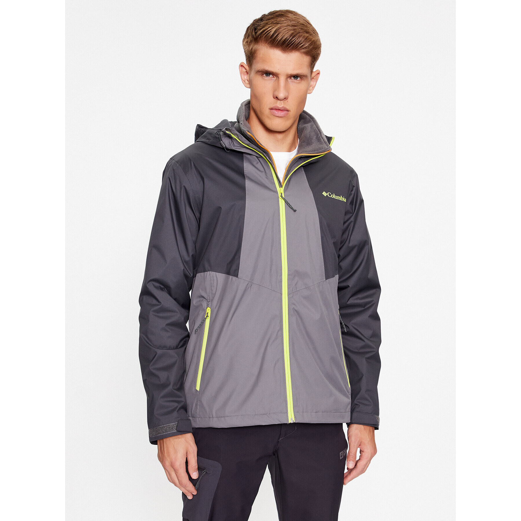 Columbia Dežna jakna Inner Limits™ II Jacket Siva Regular Fit - Pepit.si