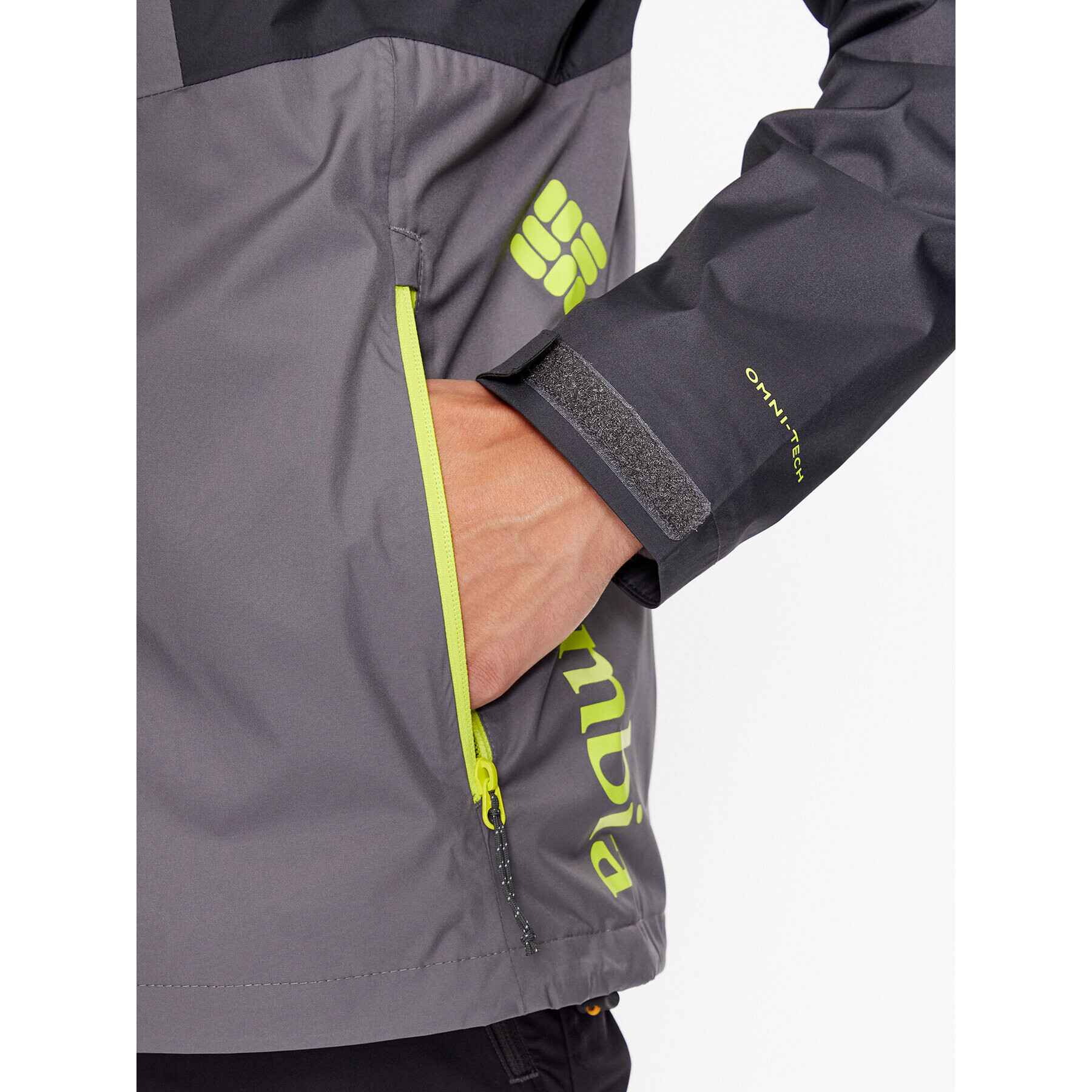 Columbia Dežna jakna Inner Limits™ II Jacket Siva Regular Fit - Pepit.si