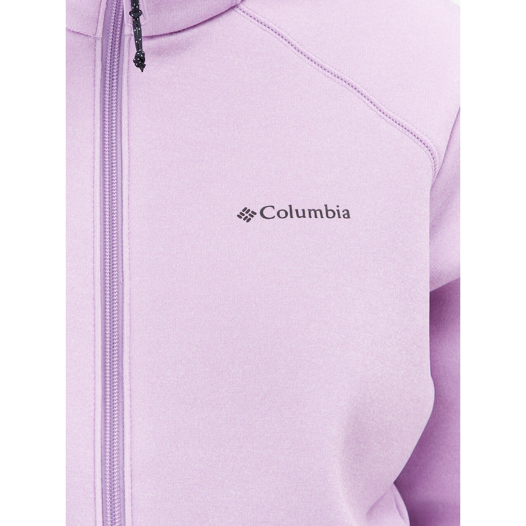 Columbia Flis Col Hike Tech Fleece FZ Vijolična Regular Fit - Pepit.si