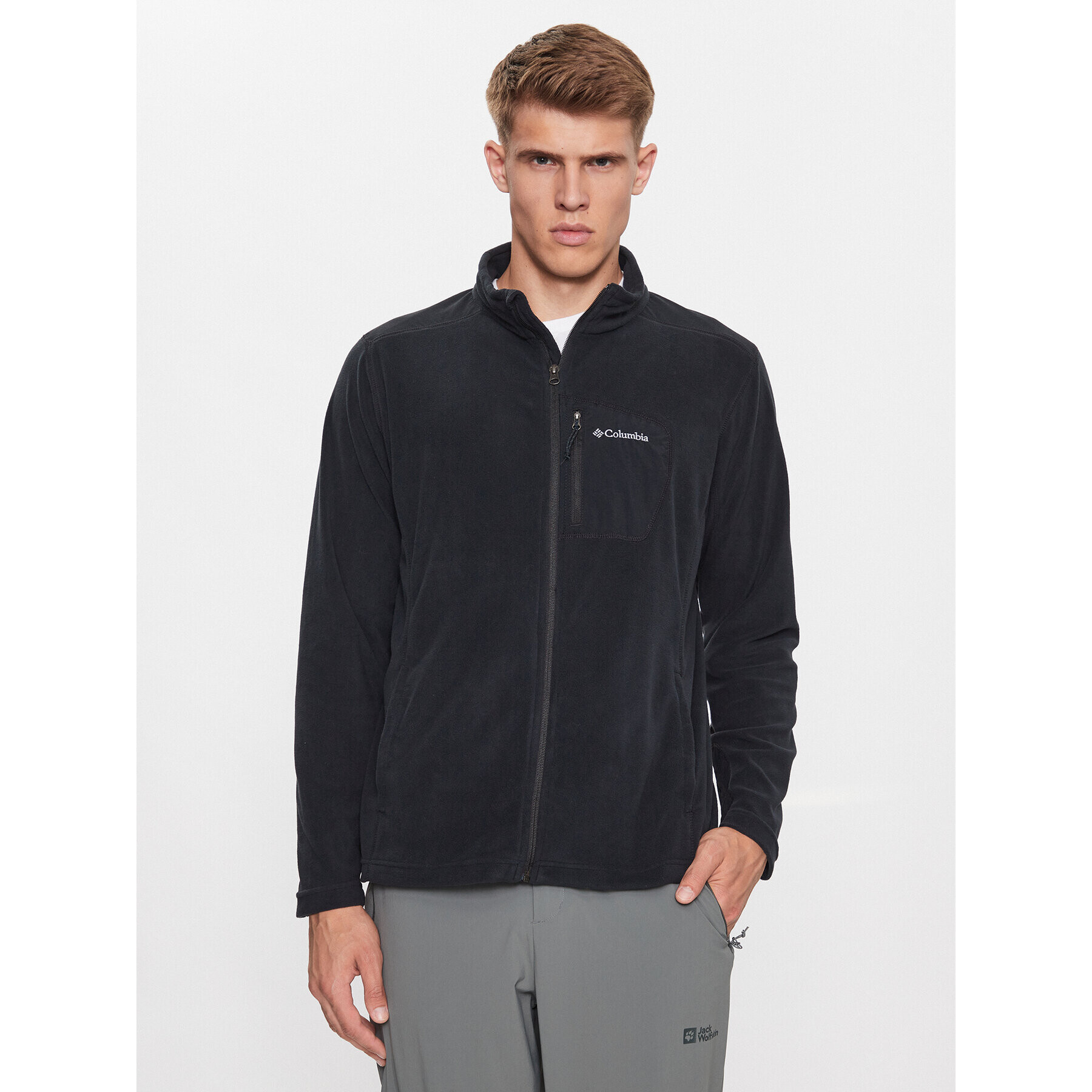 Columbia Flis Klamath Range™ Full Zip Črna Regular Fit - Pepit.si