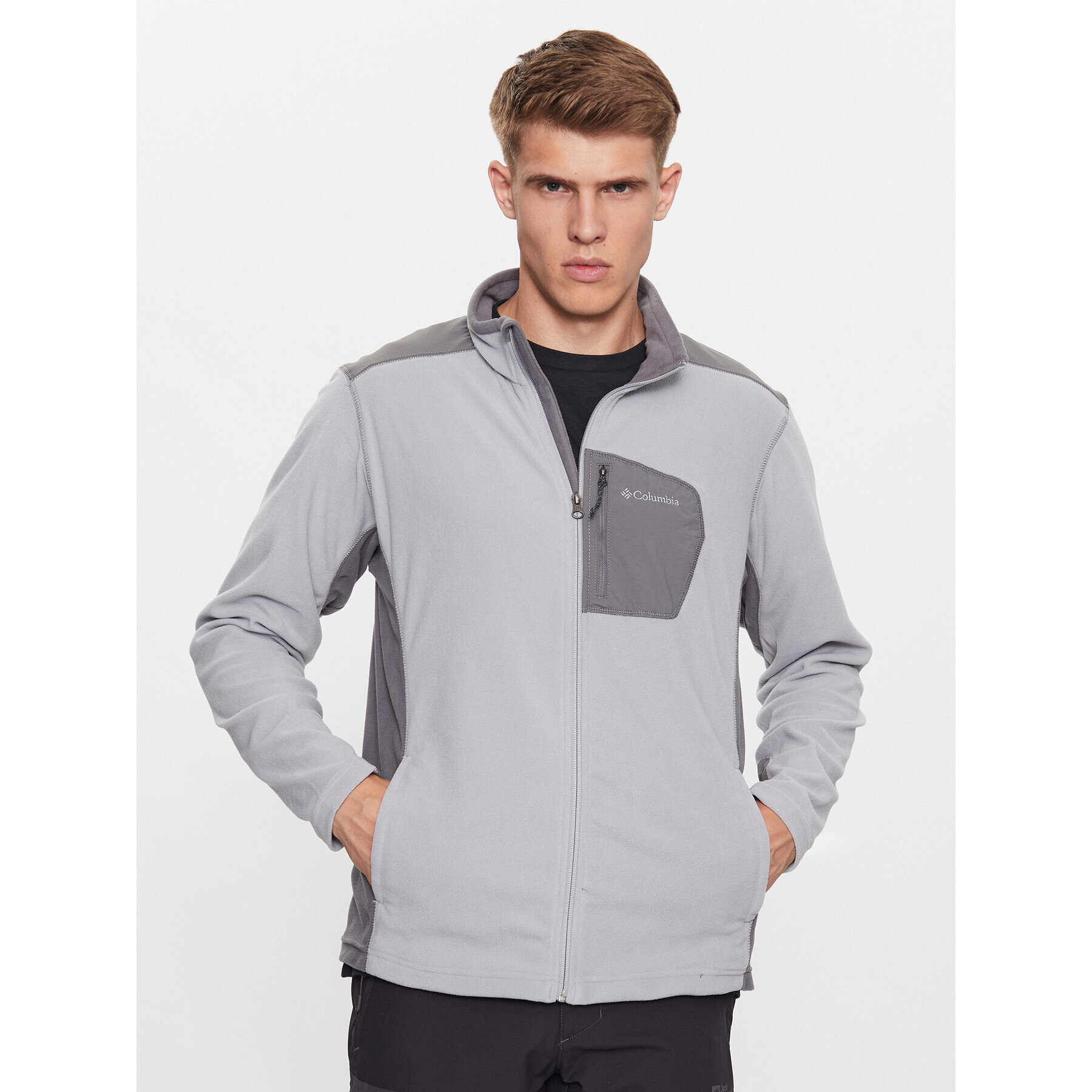 Columbia Flis Klamath Range™ Full Zip Siva Regular Fit - Pepit.si