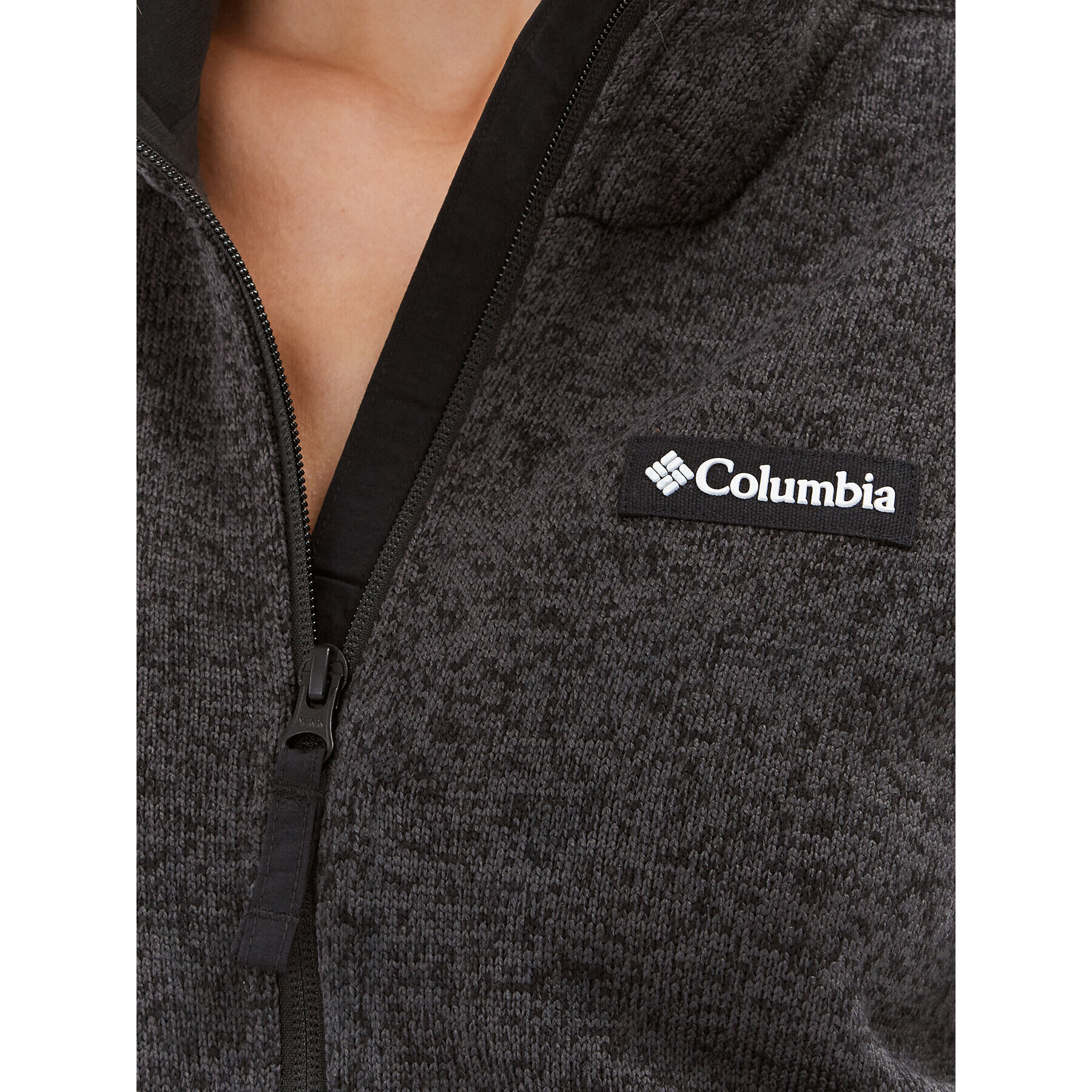 Columbia Flis W Sweater Weather™ Full Zip Črna Regular Fit - Pepit.si