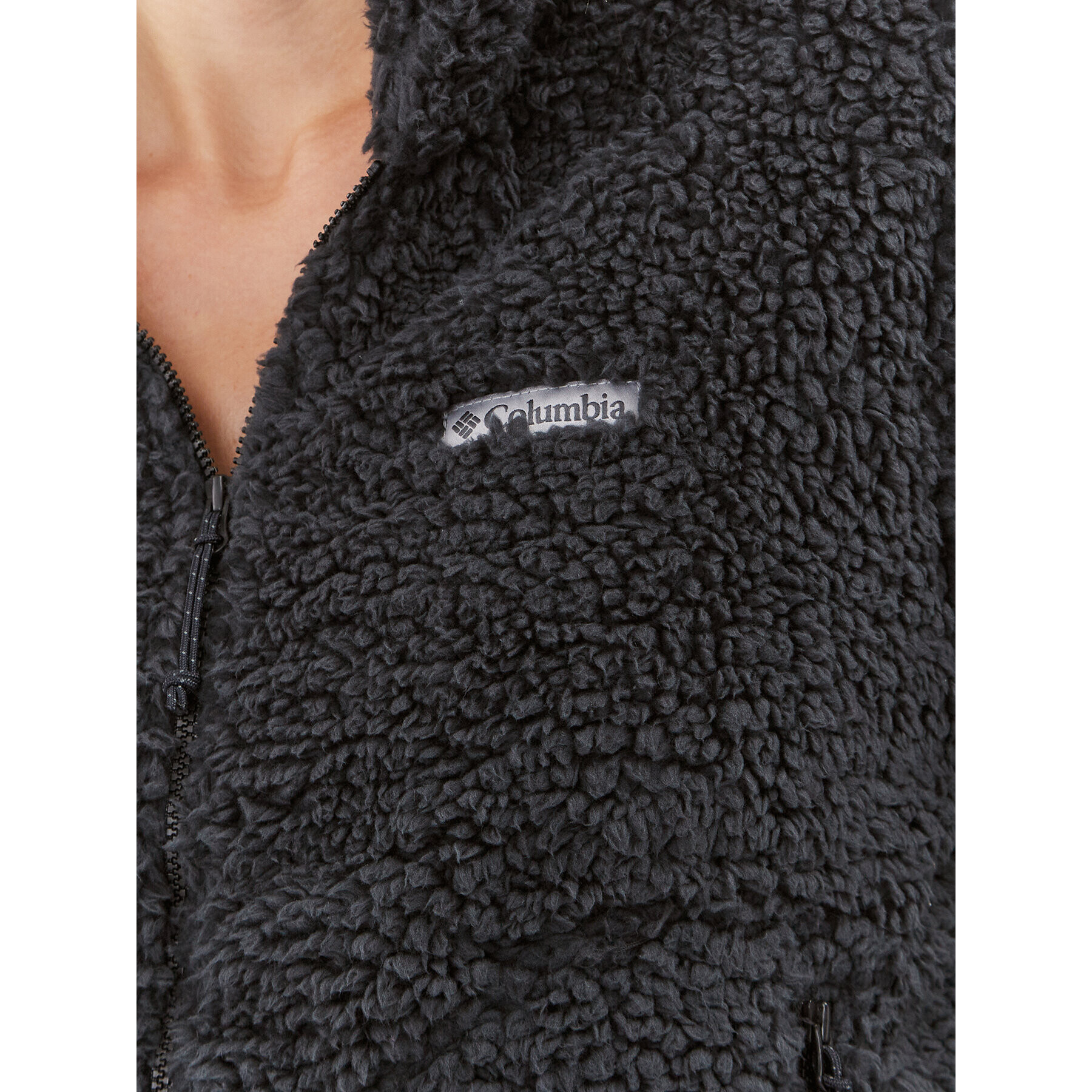 Columbia Flis Winter Pass™ Sherpa FZ Črna Regular Fit - Pepit.si