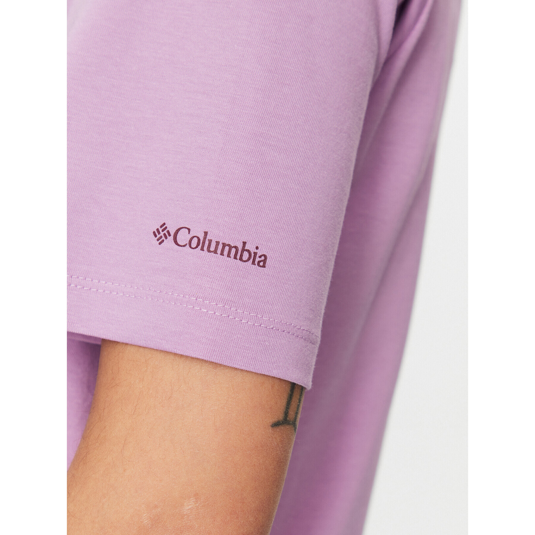 Columbia Majica North Cascades™ Relaxed Tee Vijolična Regular Fit - Pepit.si