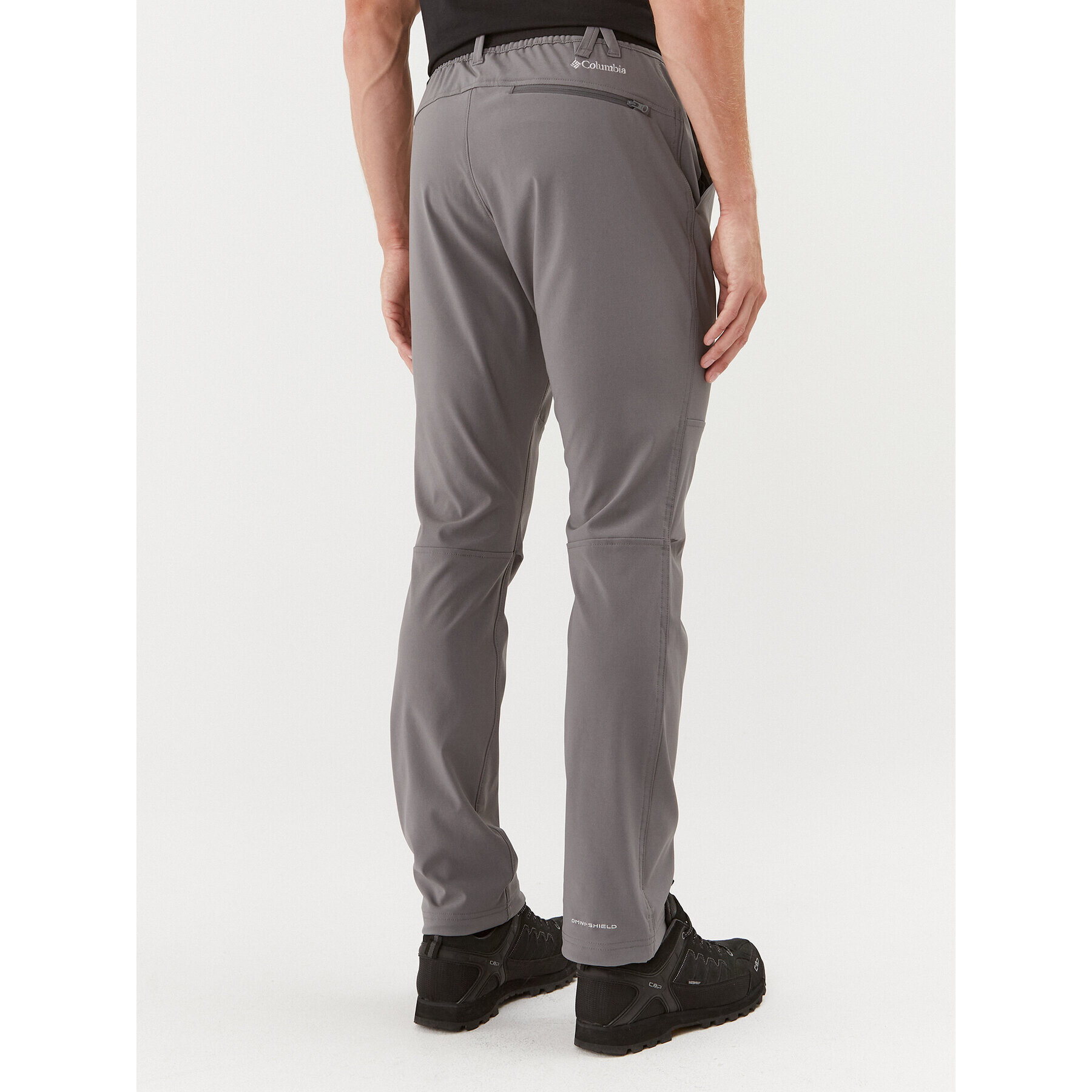 Columbia Pohodne hlače Maxtrail™ Midweight Warm Pant Siva Regular Fit - Pepit.si