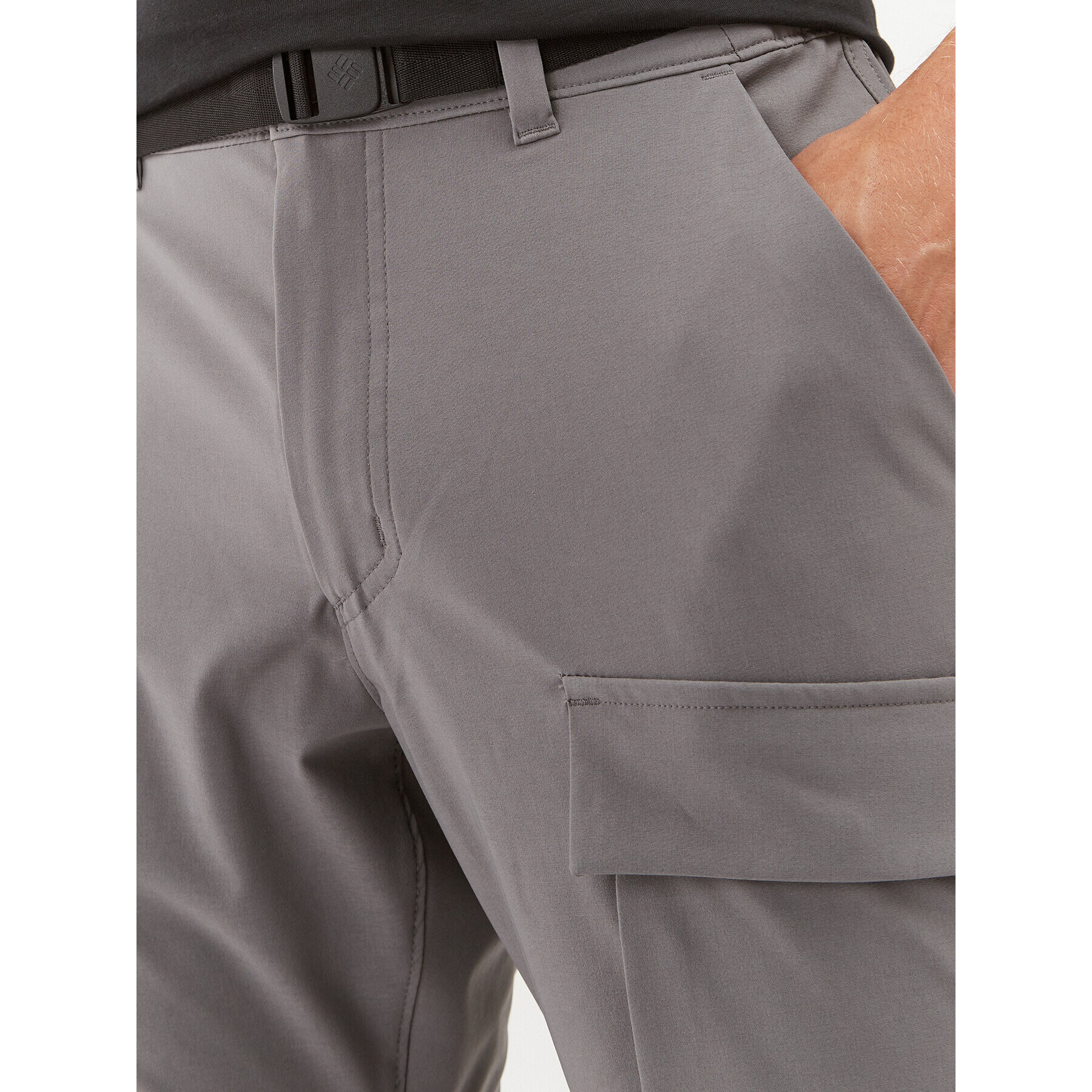 Columbia Pohodne hlače Maxtrail™ Midweight Warm Pant Siva Regular Fit - Pepit.si