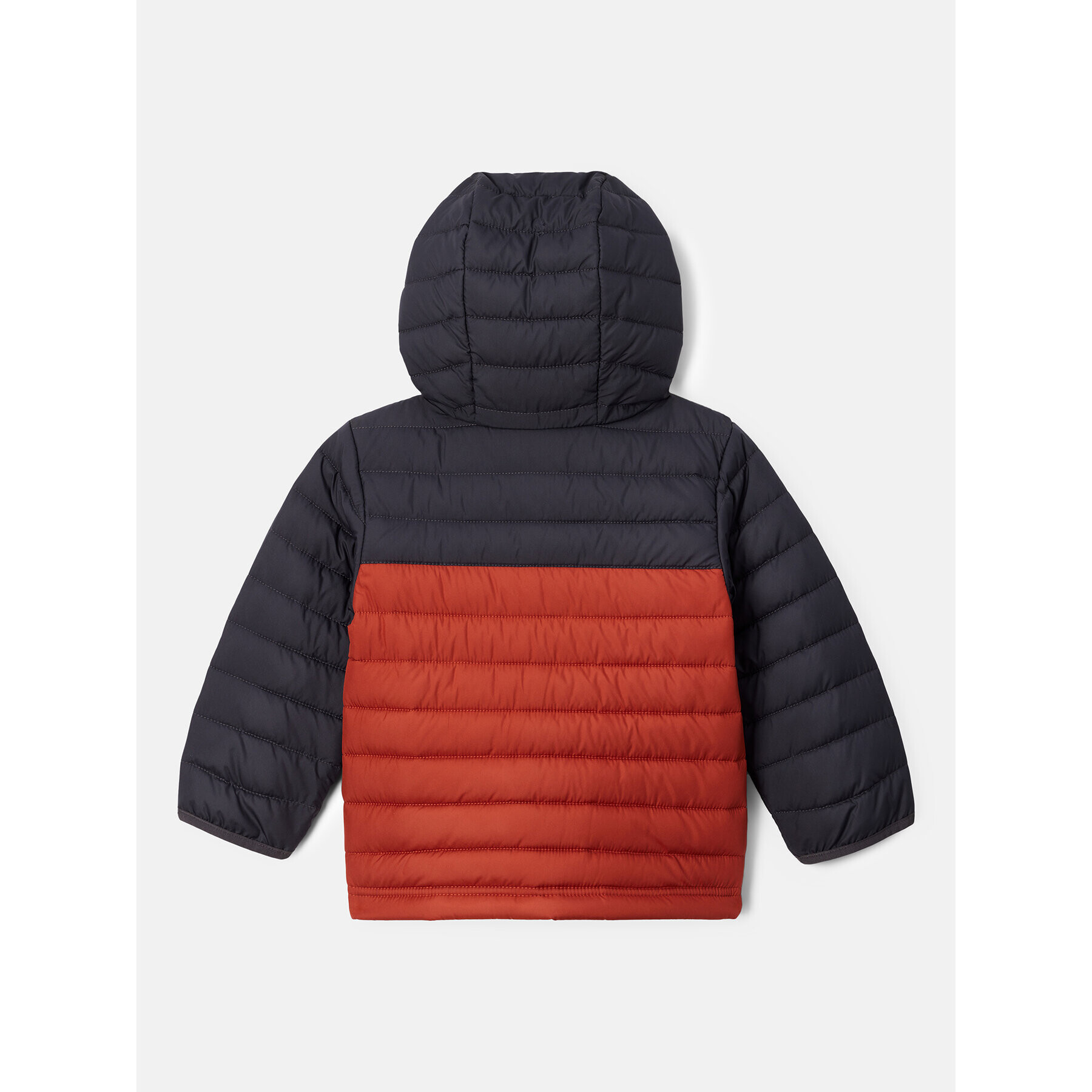 Columbia Puhovka Powder Lite™ Boys Hooded Jacket Oranžna Regular Fit - Pepit.si