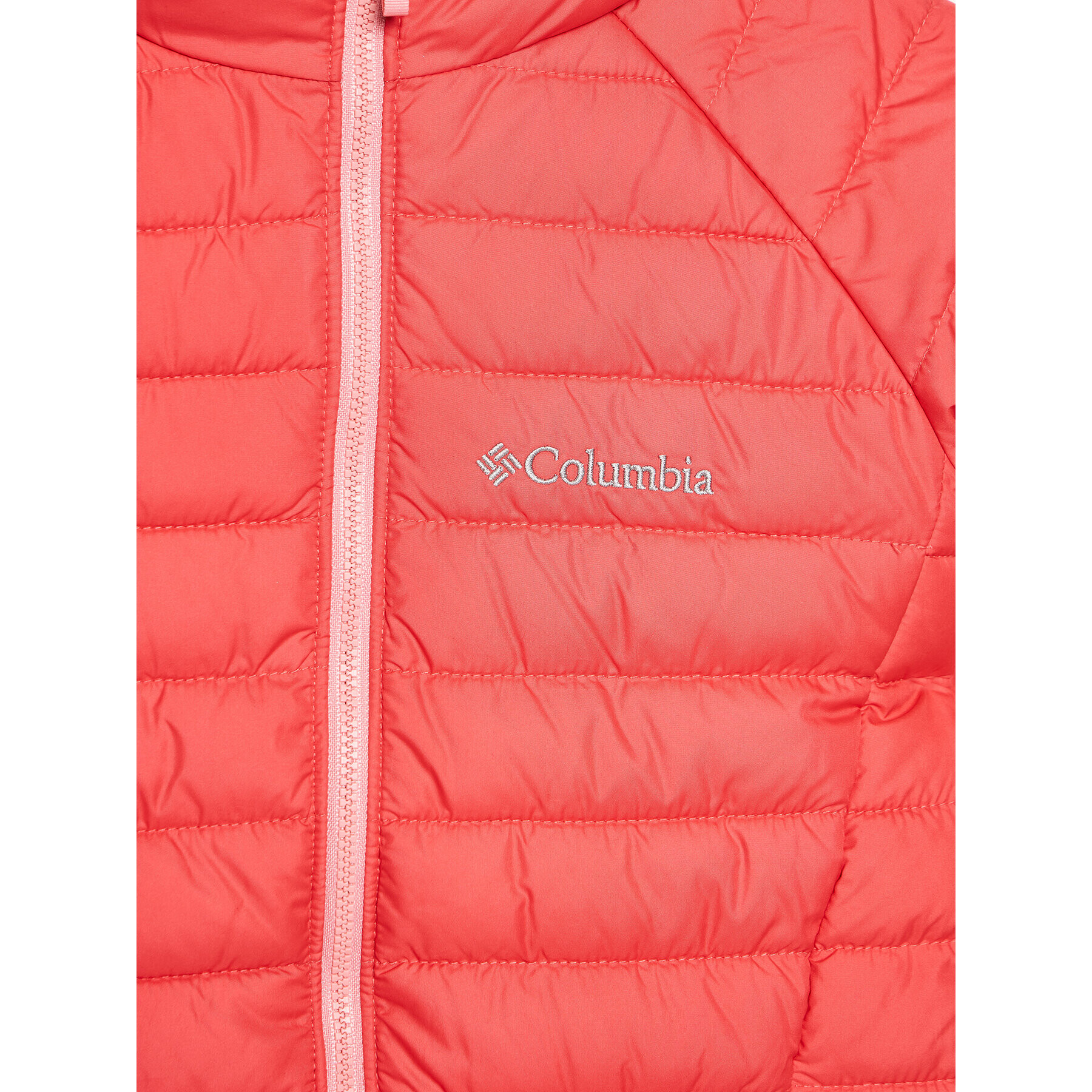 Columbia Puhovka Powder Lite™ Hooded 1802931 Roza Regular Fit - Pepit.si