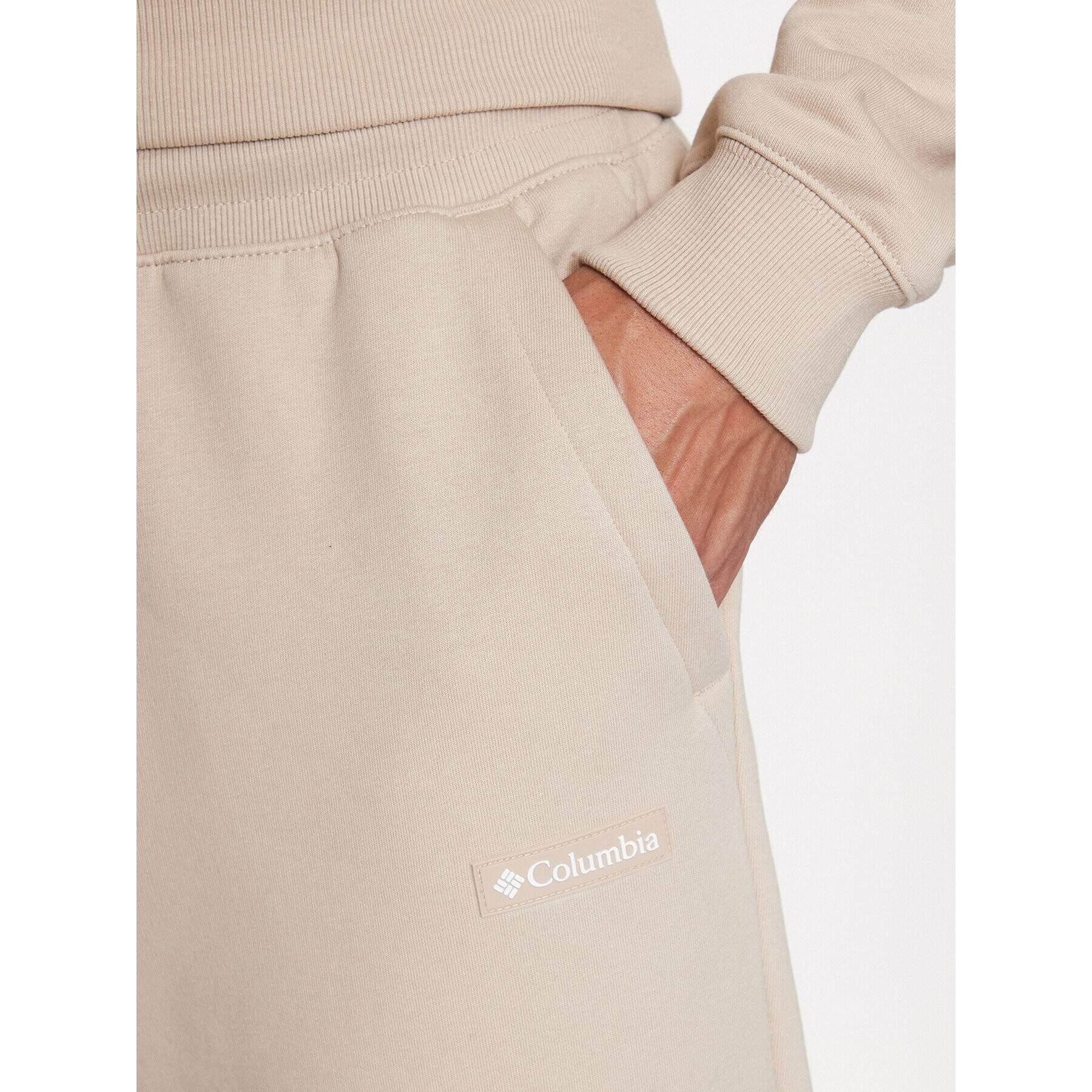 Columbia Spodnji del trenirke Marble Canyon™ Heavyweight Fleece Pant Rjava Regular Fit - Pepit.si