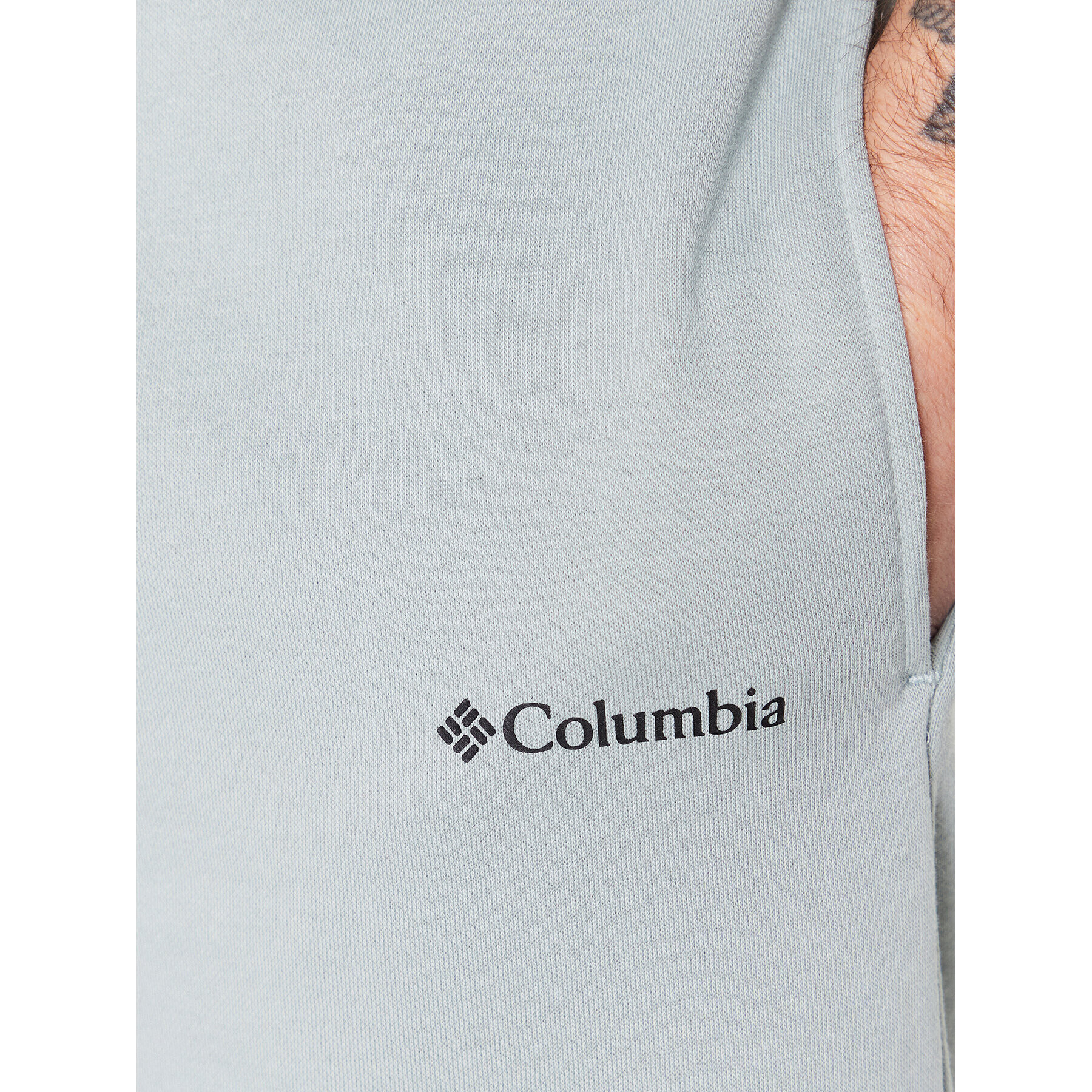 Columbia Športne kratke hlače Logo 1884601 Zelena Regular Fit - Pepit.si