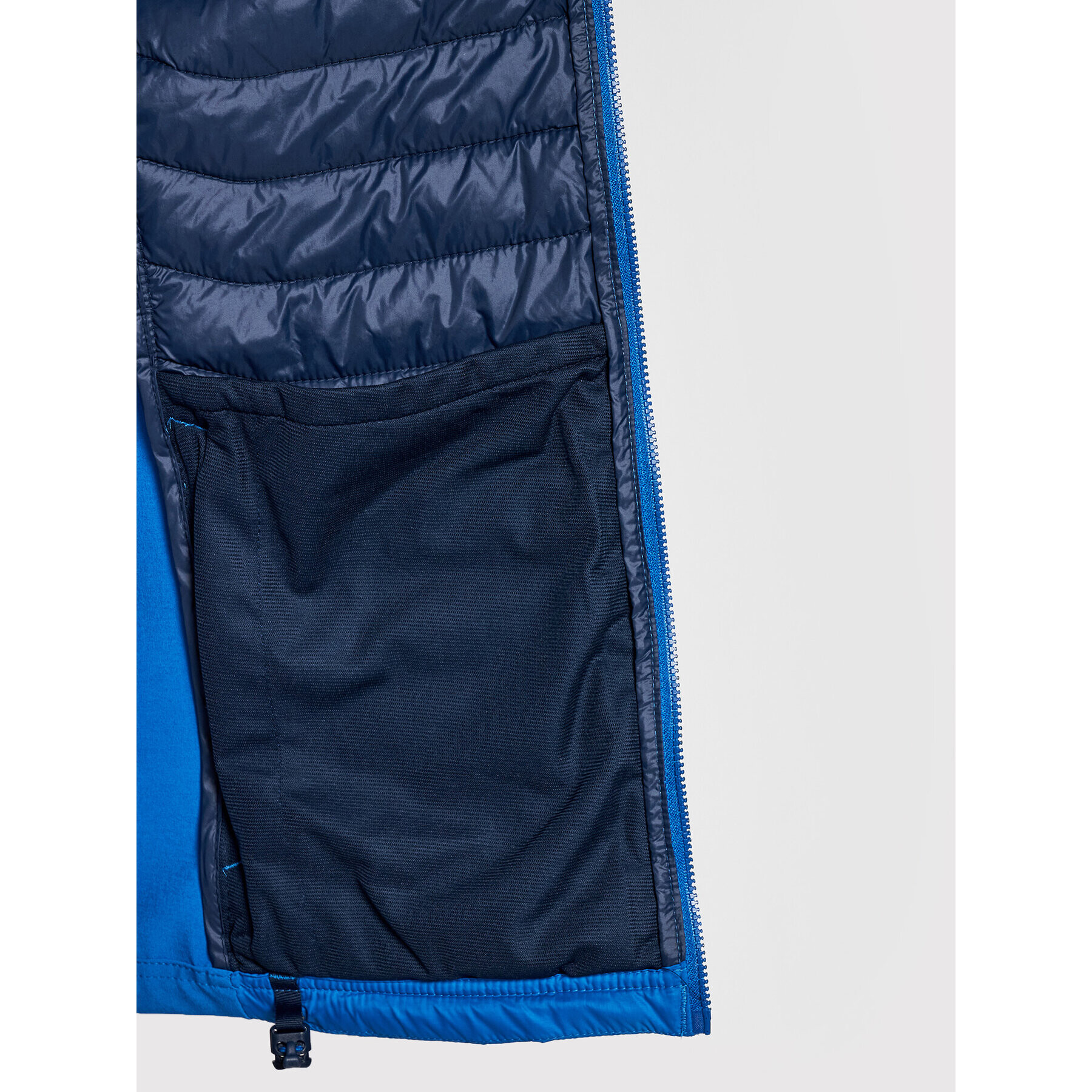 Columbia Telovnik Powder Pass Vest 1842414 Modra Regular Fit - Pepit.si