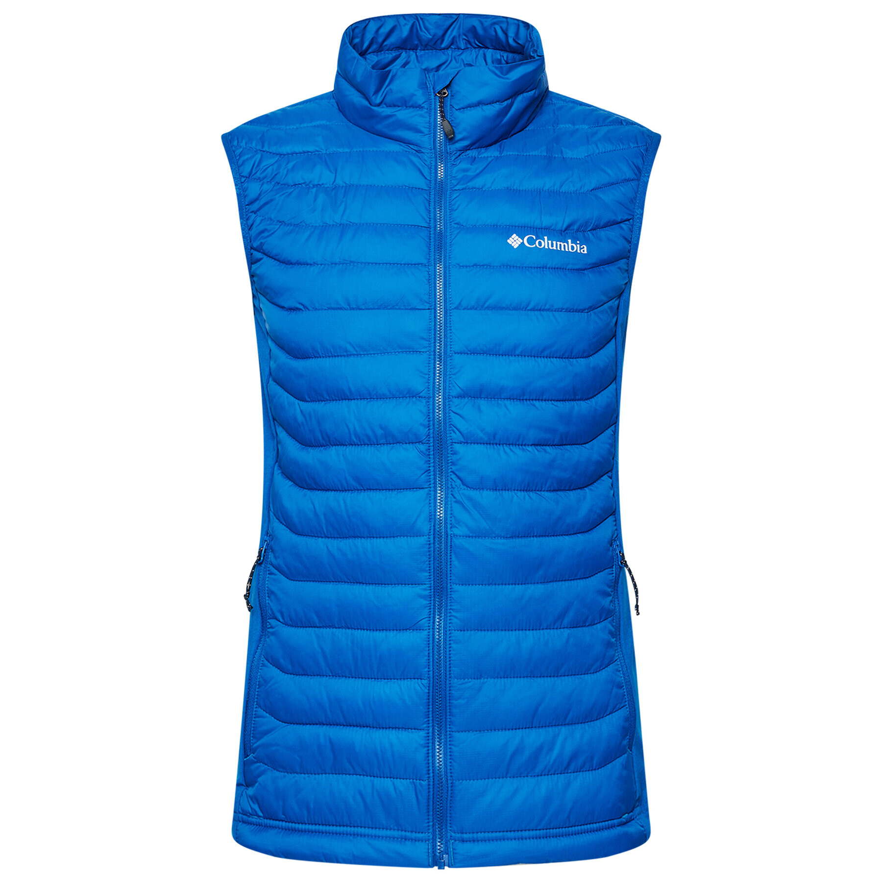 Columbia Telovnik Powder Pass Vest 1842414 Modra Regular Fit - Pepit.si