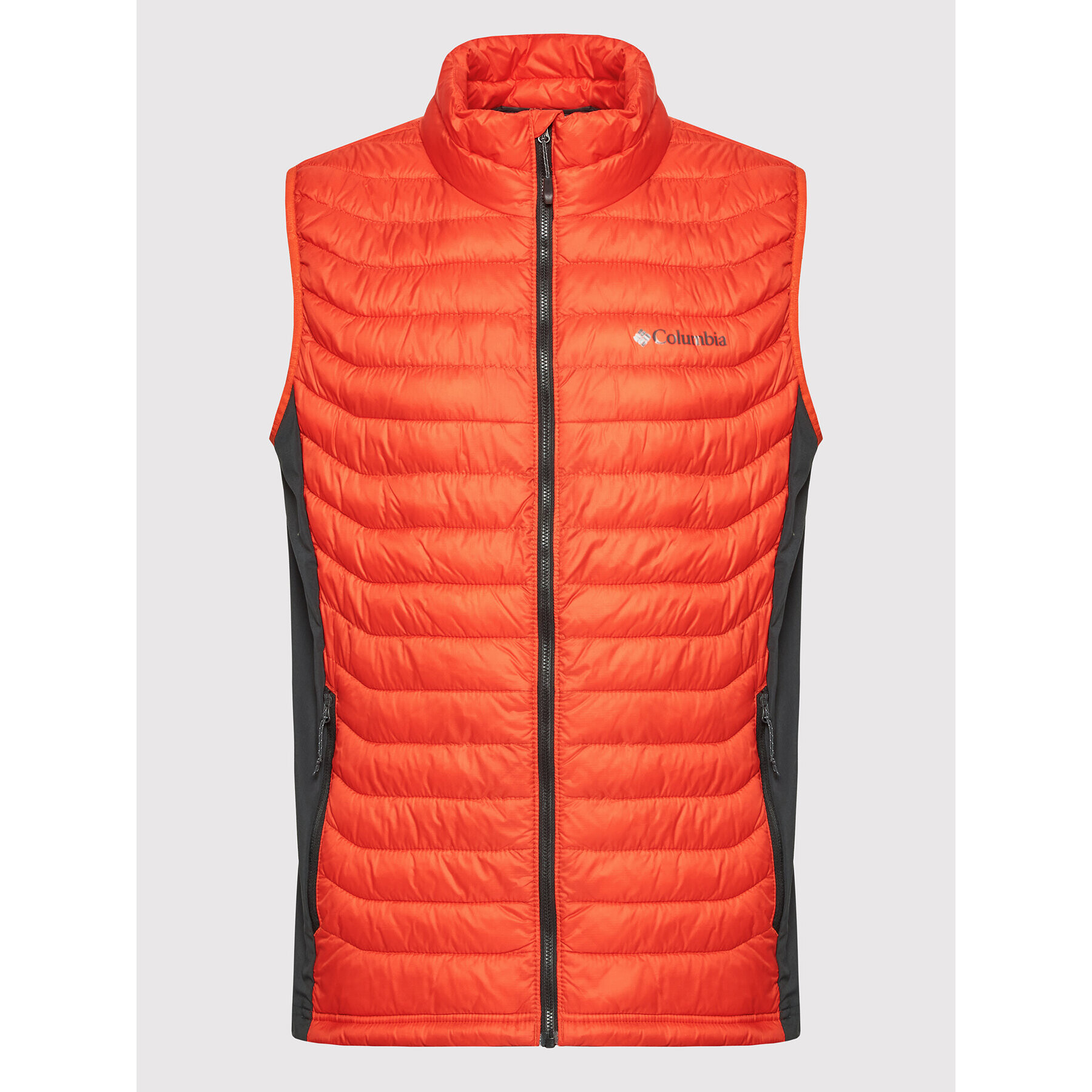 Columbia Telovnik Powder Pass Vest 1842414 Oranžna Regular Fit - Pepit.si