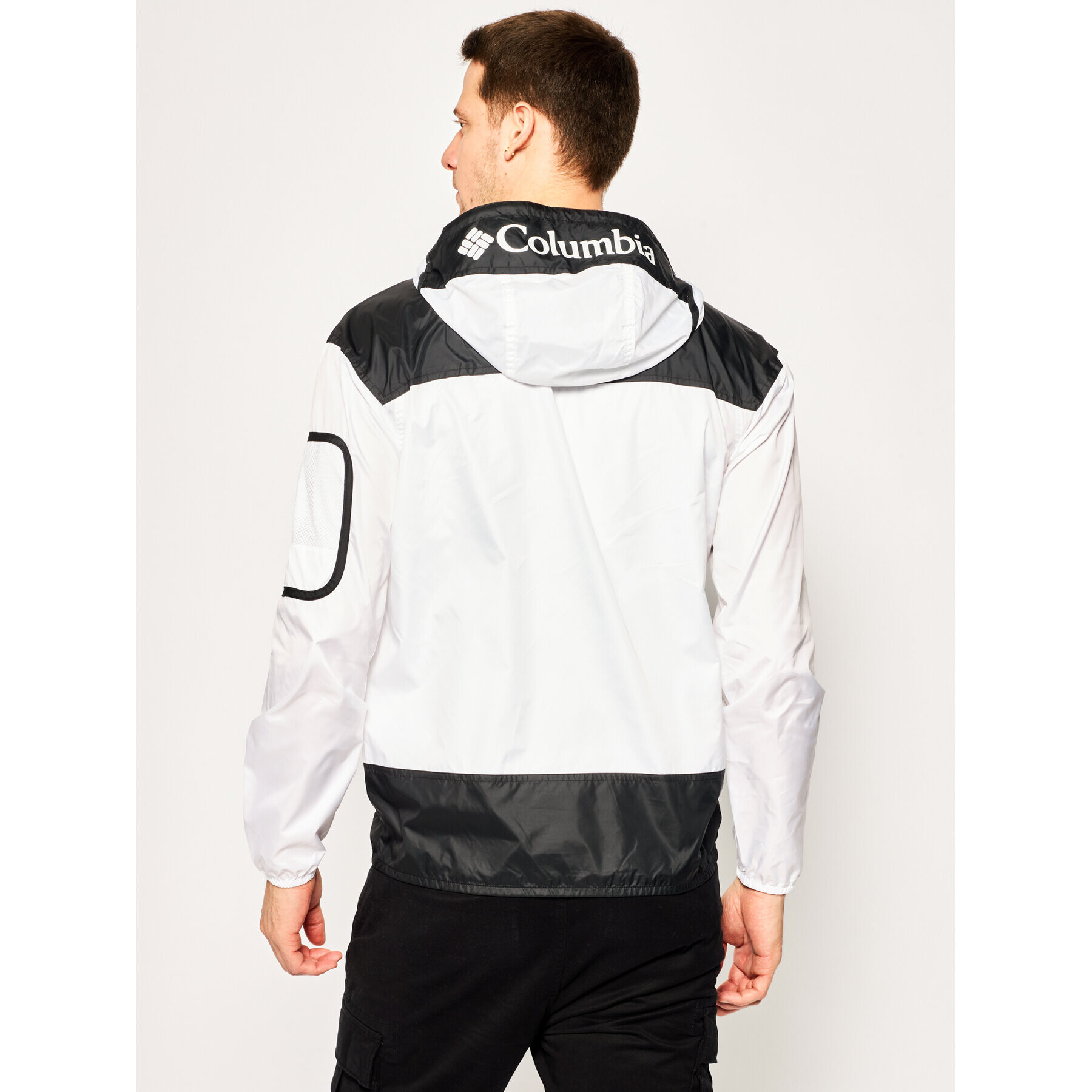 Columbia Vetrovka Challenger Windbreaker KM2005 Bela Regular Fit - Pepit.si