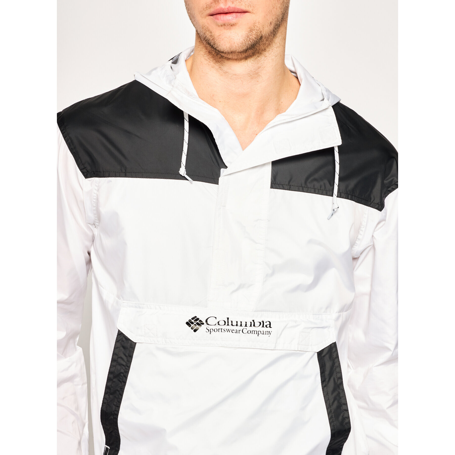 Columbia Vetrovka Challenger Windbreaker KM2005 Bela Regular Fit - Pepit.si