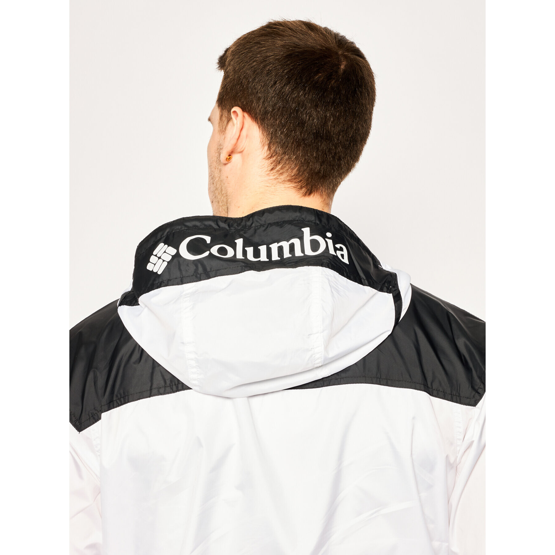 Columbia Vetrovka Challenger Windbreaker KM2005 Bela Regular Fit - Pepit.si