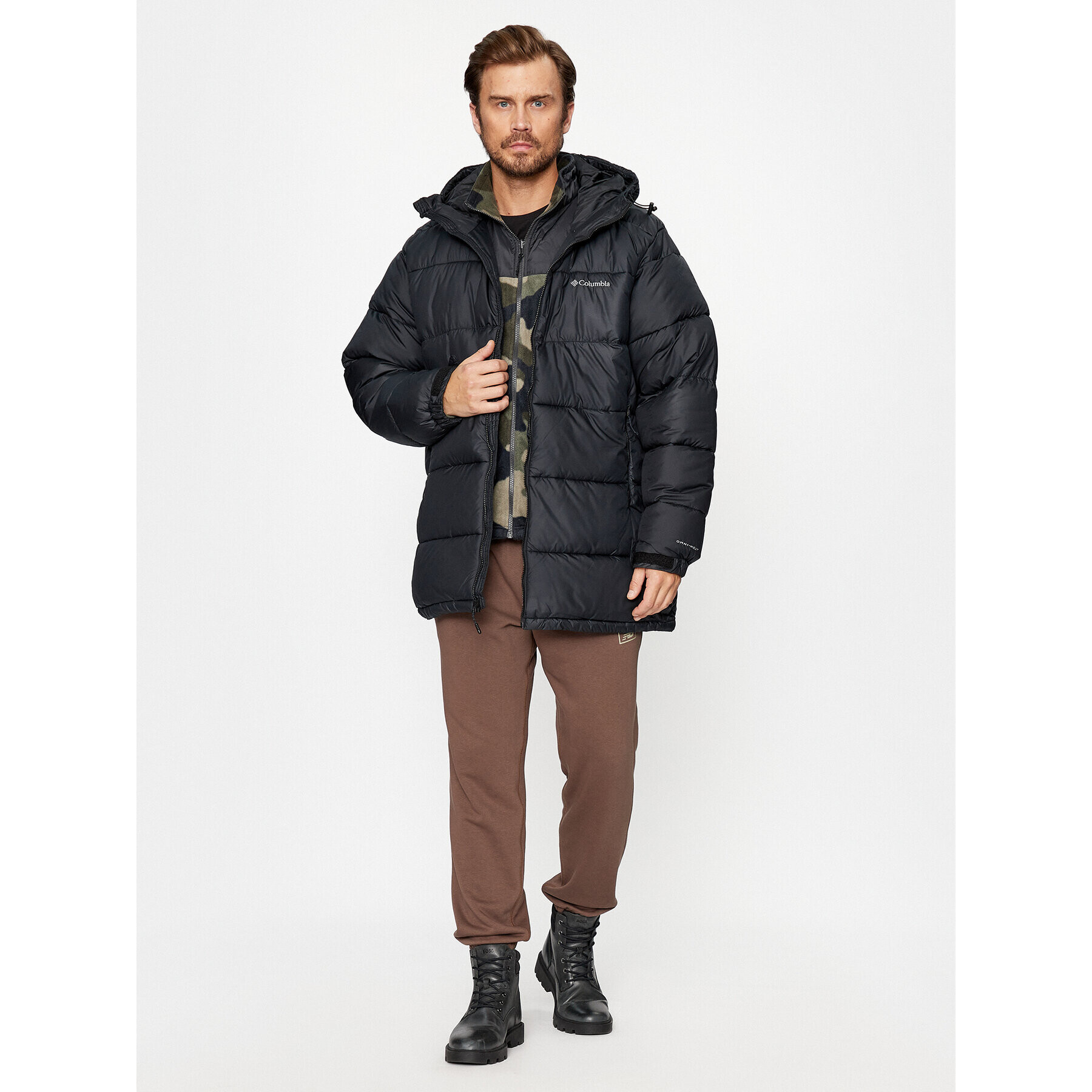 Columbia Zimska jakna Pike Lake™ Parka Črna Regular Fit - Pepit.si