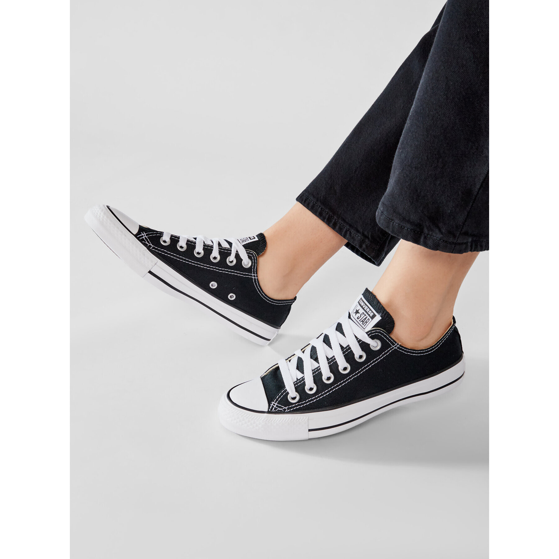 Converse Modne superge All Star Ox M9166C Črna - Pepit.si