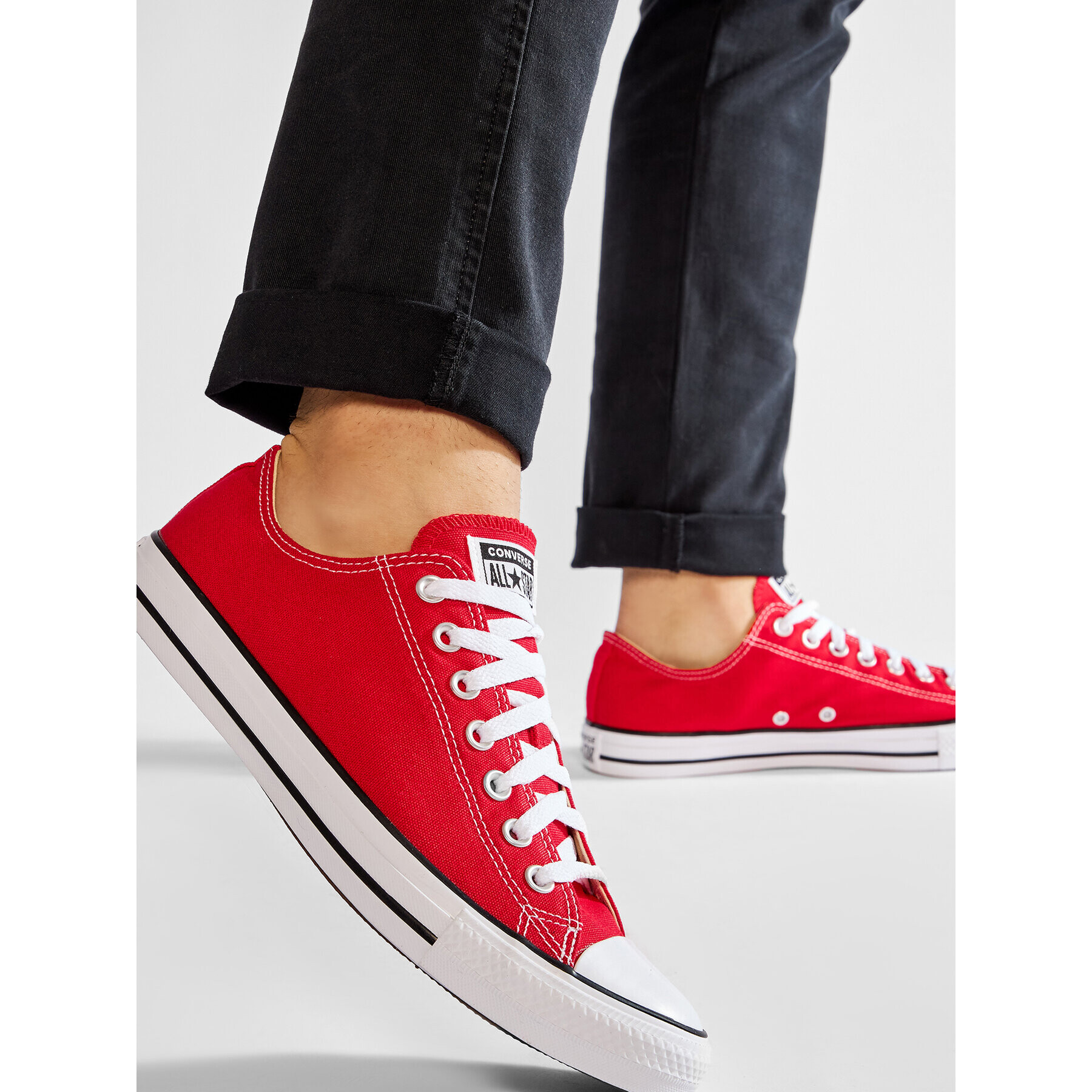 Converse Modne superge All Star Ox M9696C Rdeča - Pepit.si