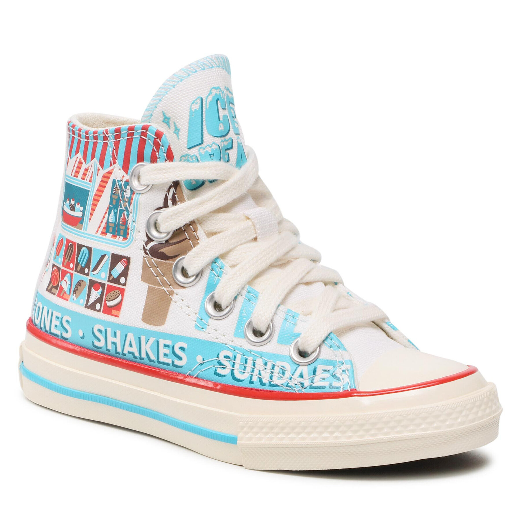 Converse Modne superge Chuck 70 Hi A00395C Pisana - Pepit.si