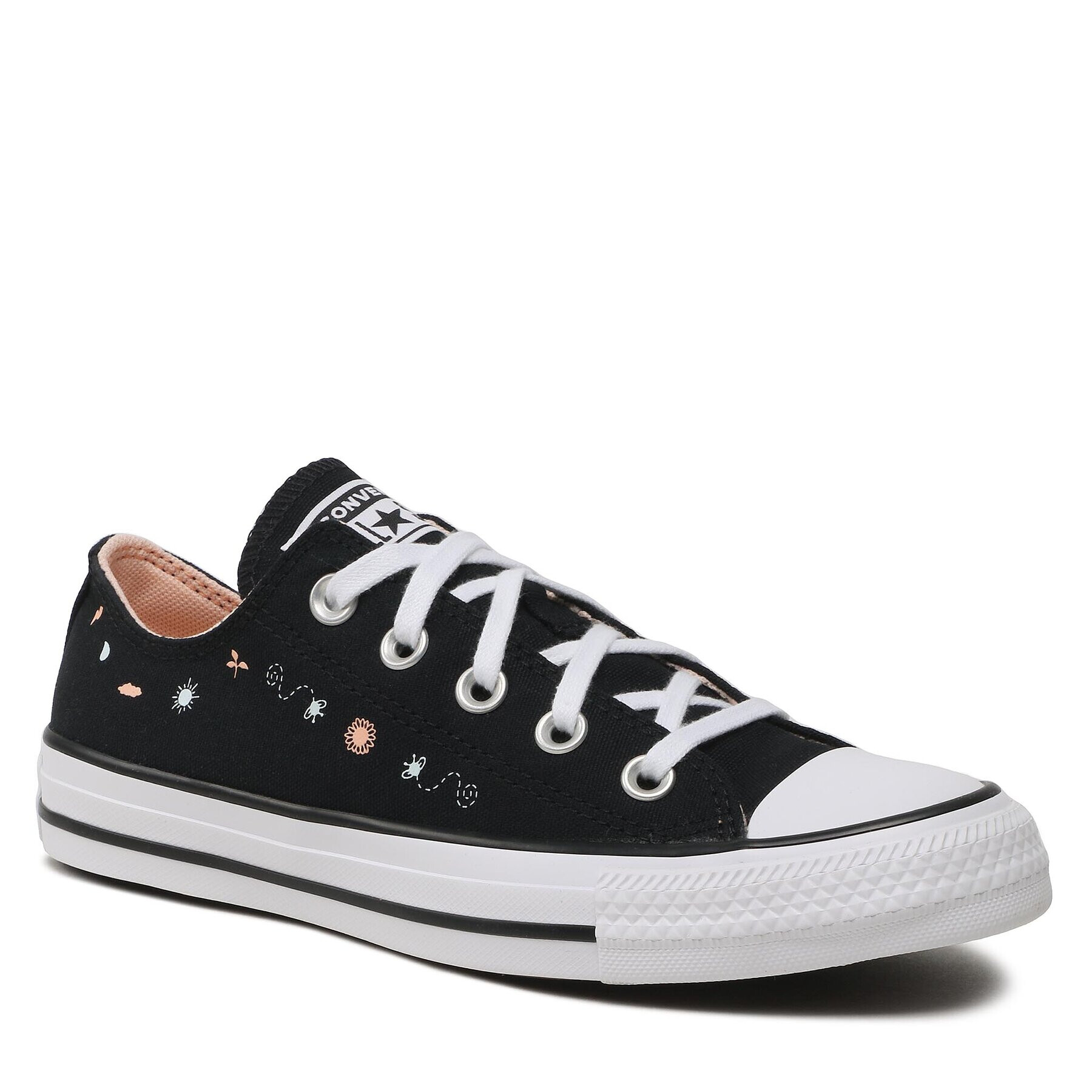 Converse Modne superge Chuck Taylor All Star A03520C Črna - Pepit.si