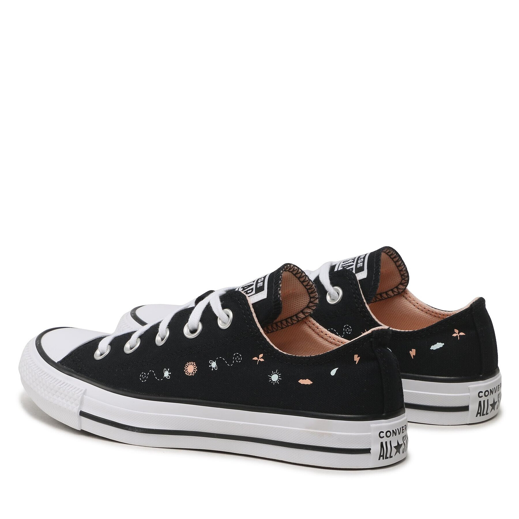 Converse Modne superge Chuck Taylor All Star A03520C Črna - Pepit.si