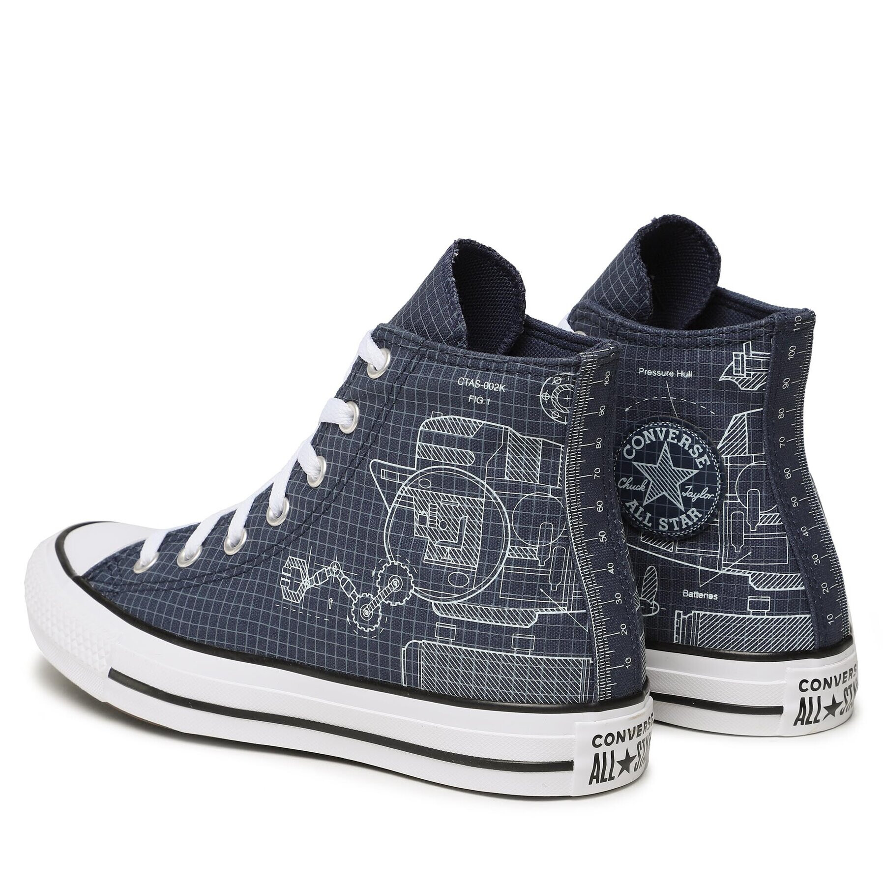 Converse Modne superge Chuck Taylor All Star A03575C Mornarsko modra - Pepit.si