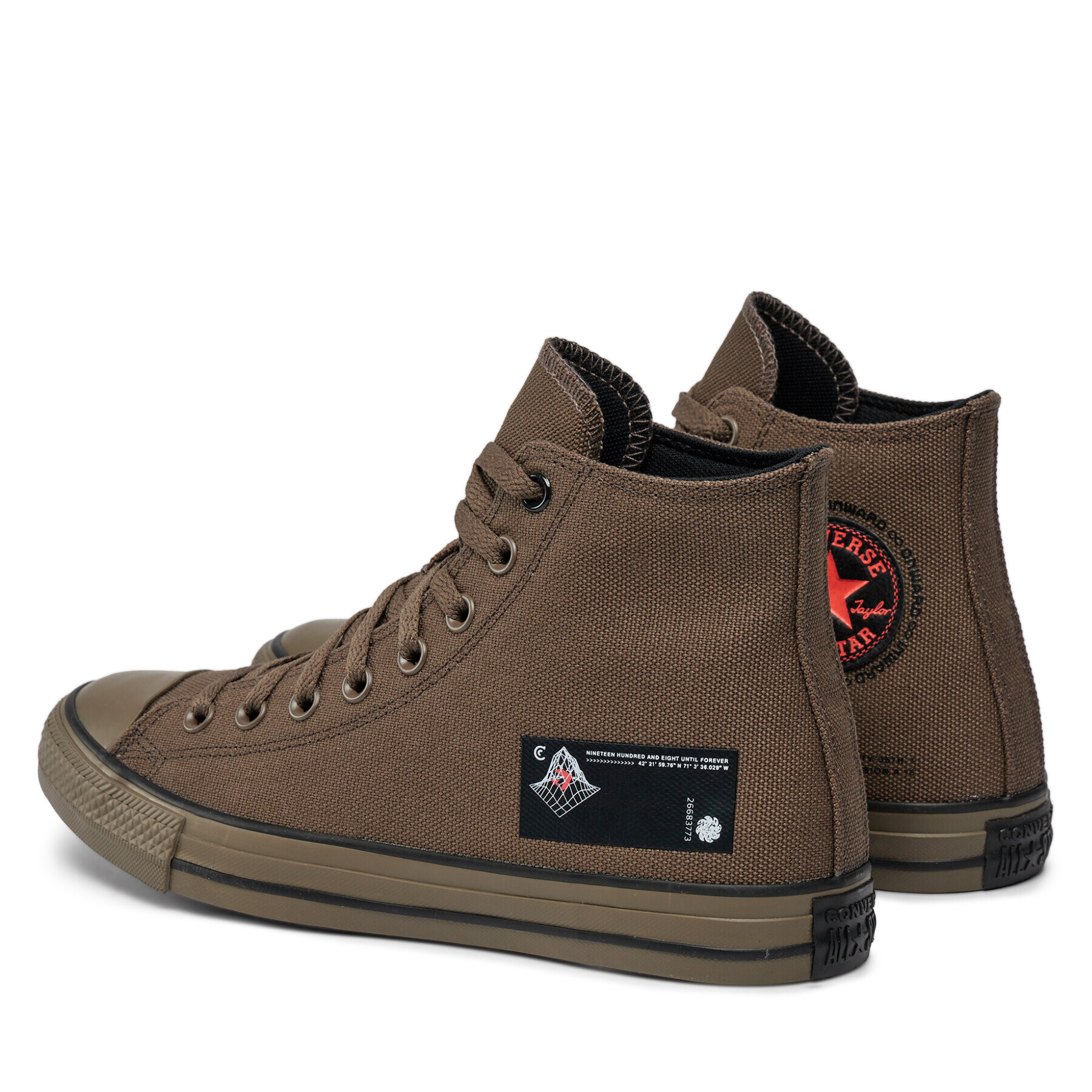 Converse Modne superge Chuck Taylor All Star A05552C Rjava - Pepit.si