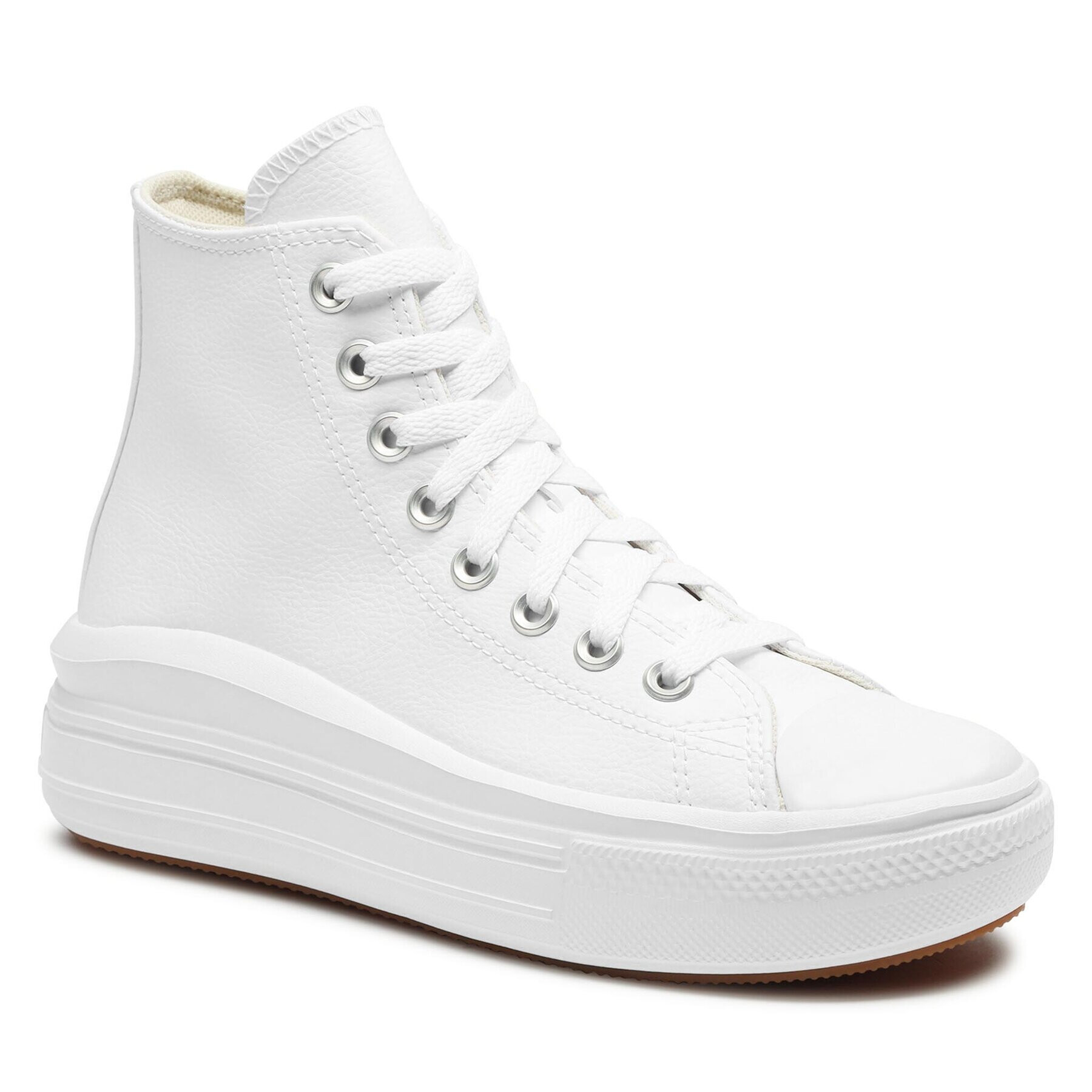 Converse Modne superge Chuck Taylor All Star Move A04295C Bela - Pepit.si