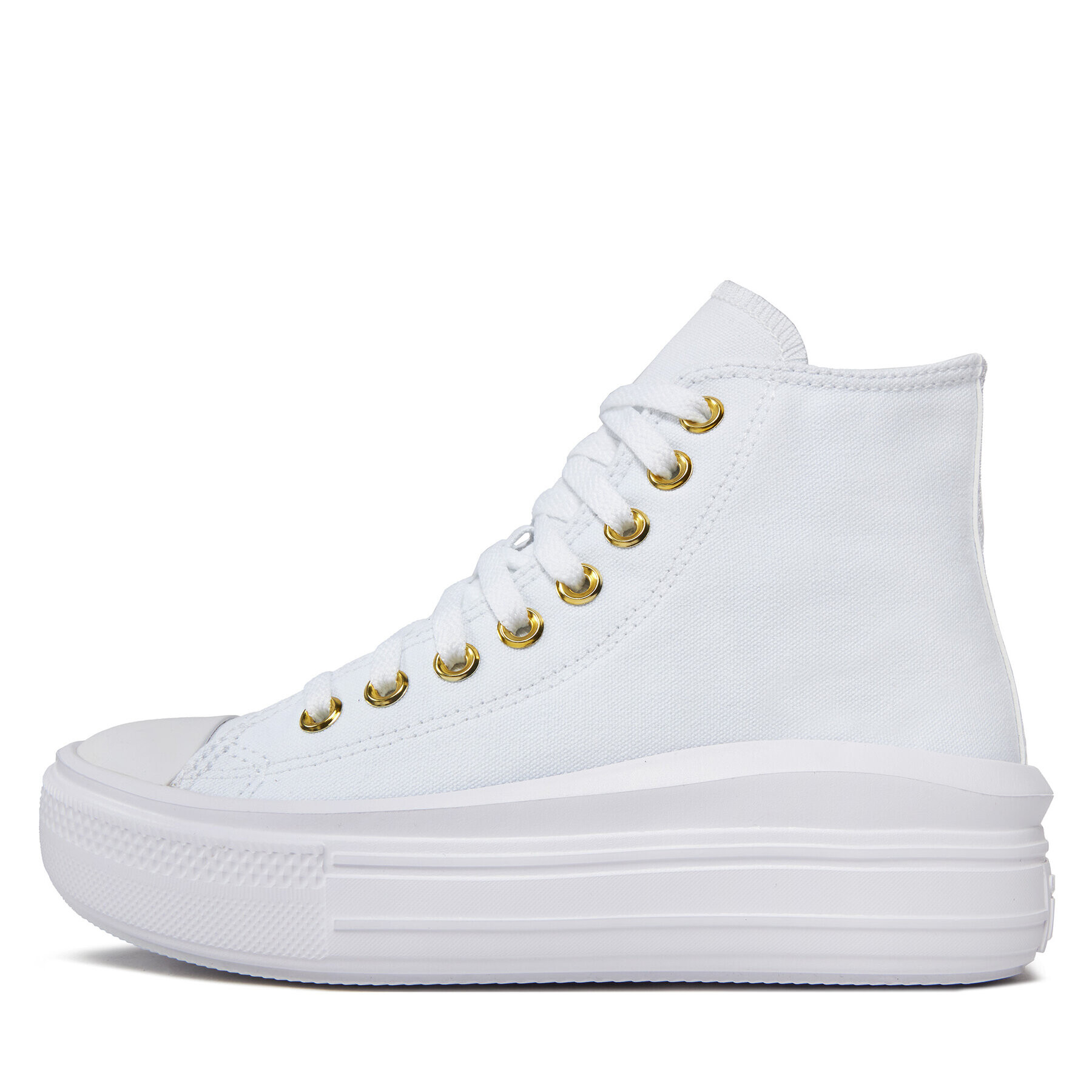 Converse Modne superge Chuck Taylor All Star Move A05459C Bela - Pepit.si