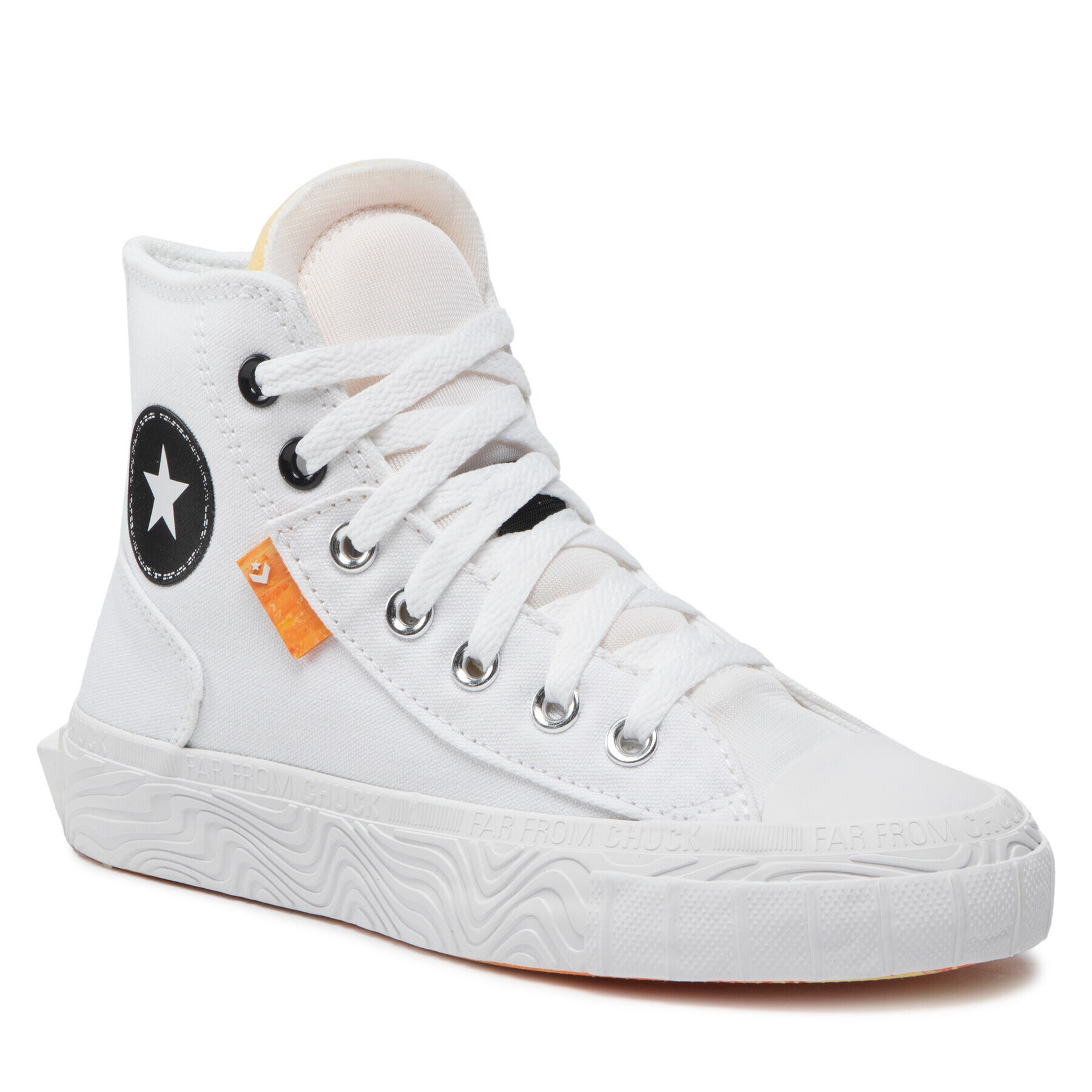 Converse Modne superge Chuck Taylor Alt Star Hi A00423C Bela - Pepit.si