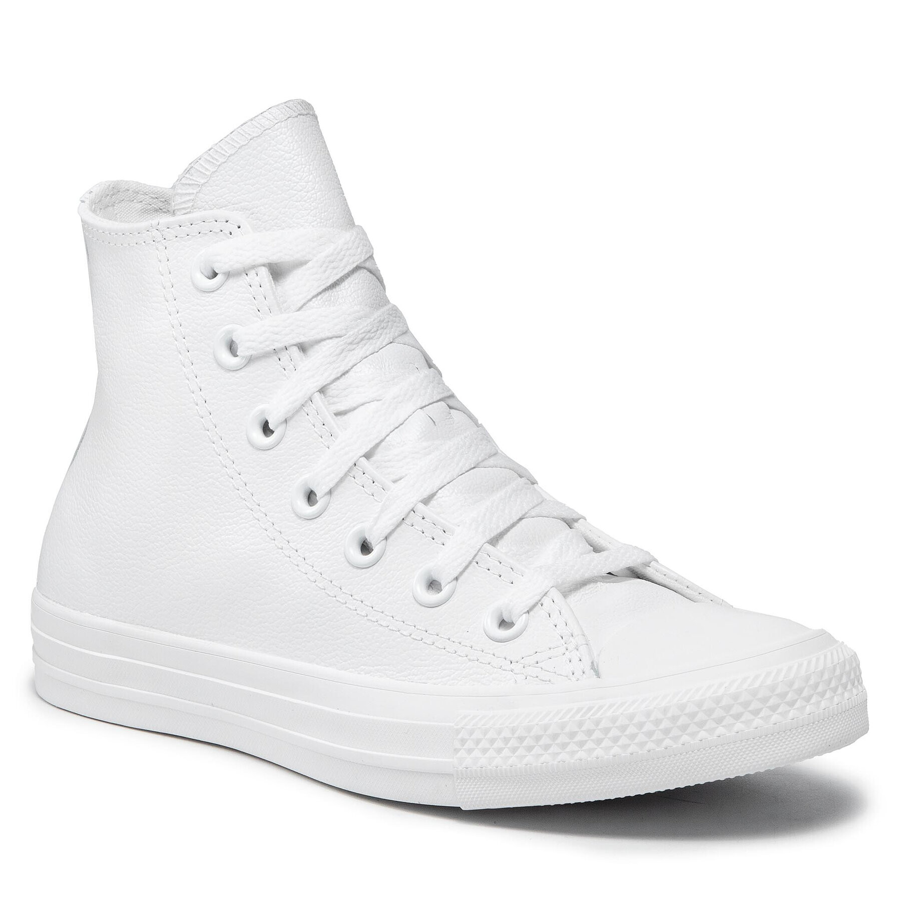 Converse Modne superge Ct A/S Lthr Hi 1T406 Bela - Pepit.si