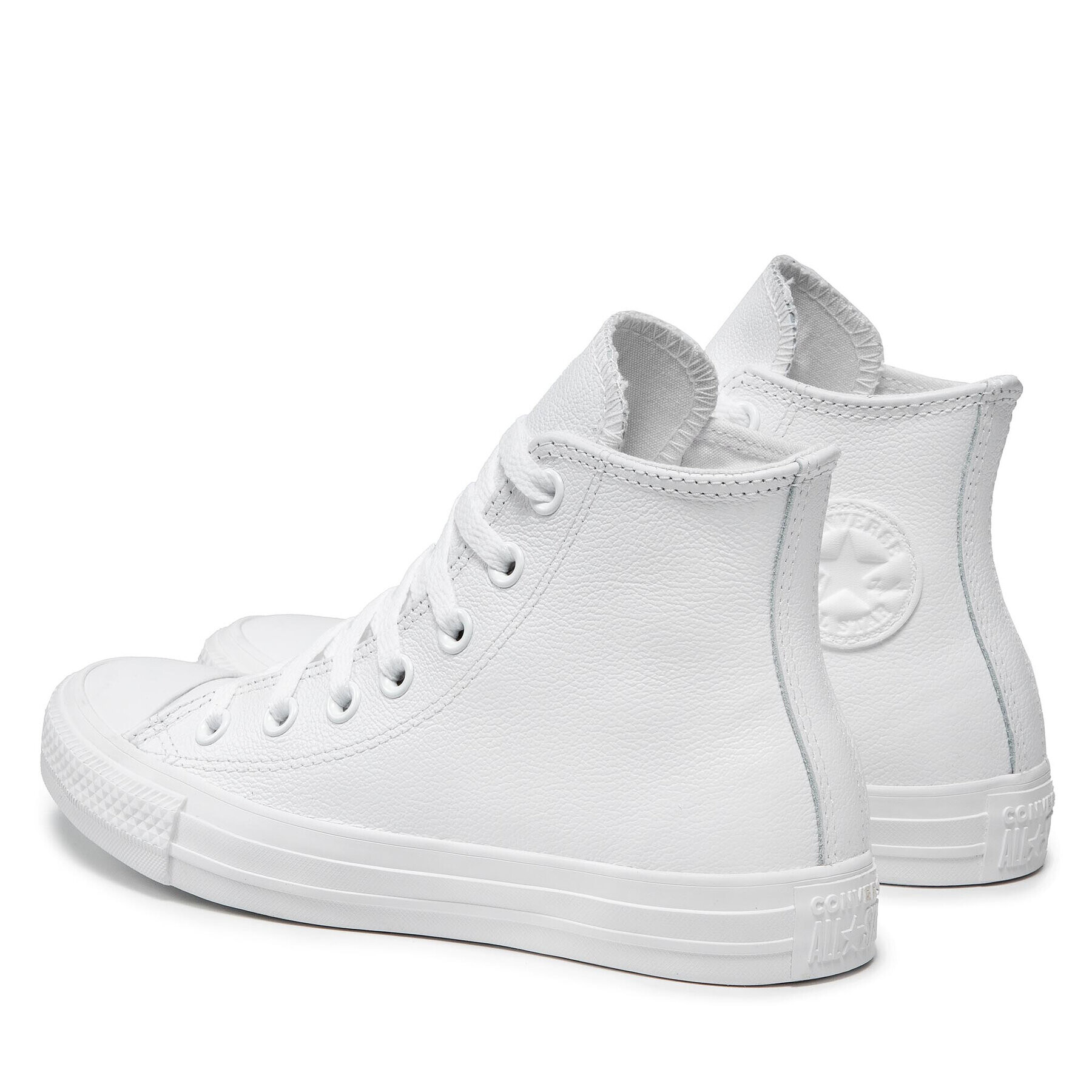 Converse Modne superge Ct A/S Lthr Hi 1T406 Bela - Pepit.si