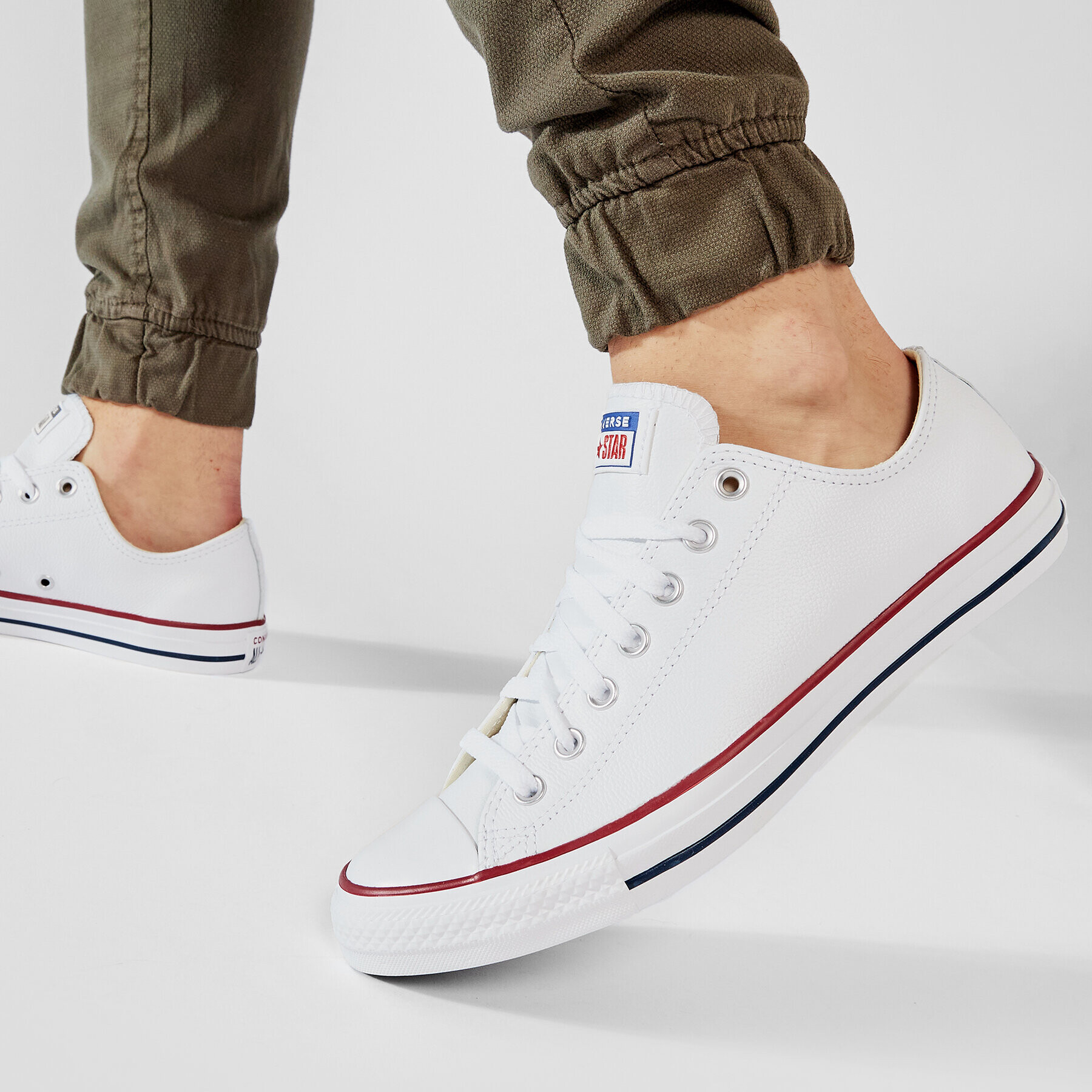 Converse Modne superge Ct Ox 132173C Bela - Pepit.si