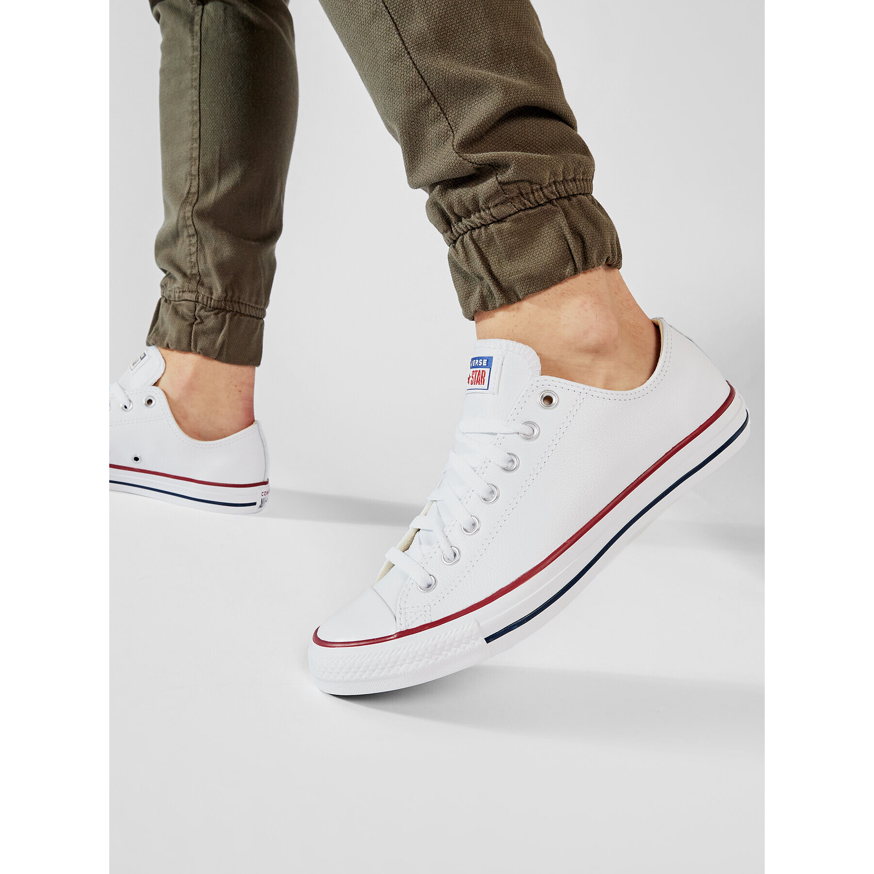 Converse Modne superge Ct Ox 132173C Bela - Pepit.si