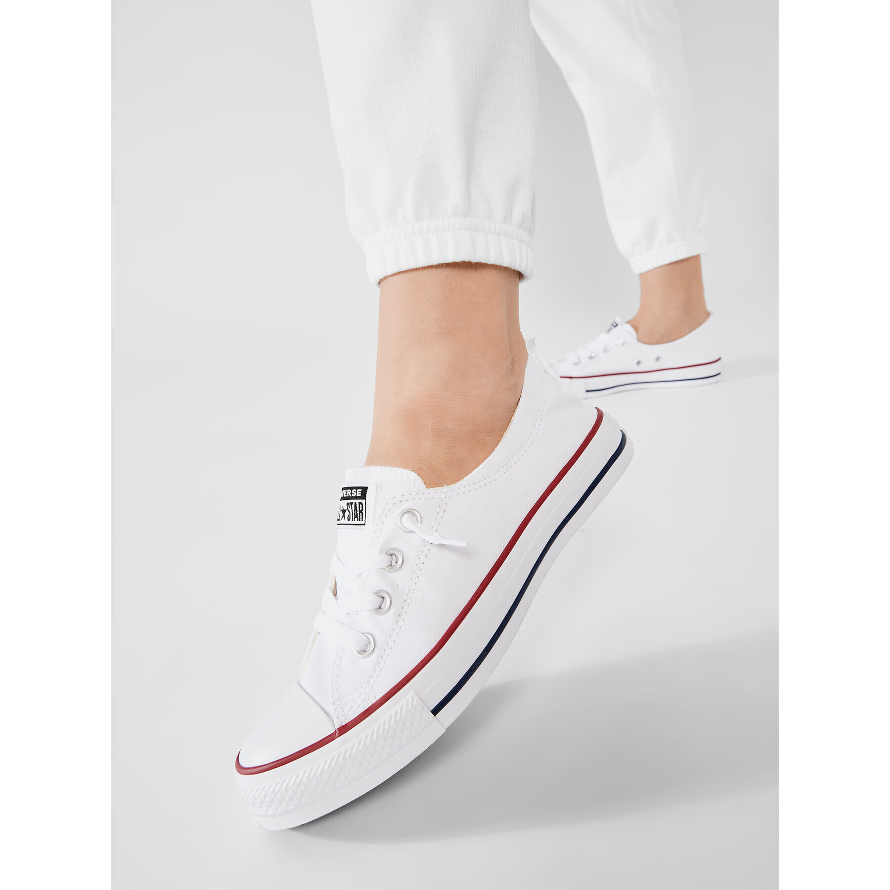 Converse Modne superge Ct Shoreline Slip 537084C Bela - Pepit.si