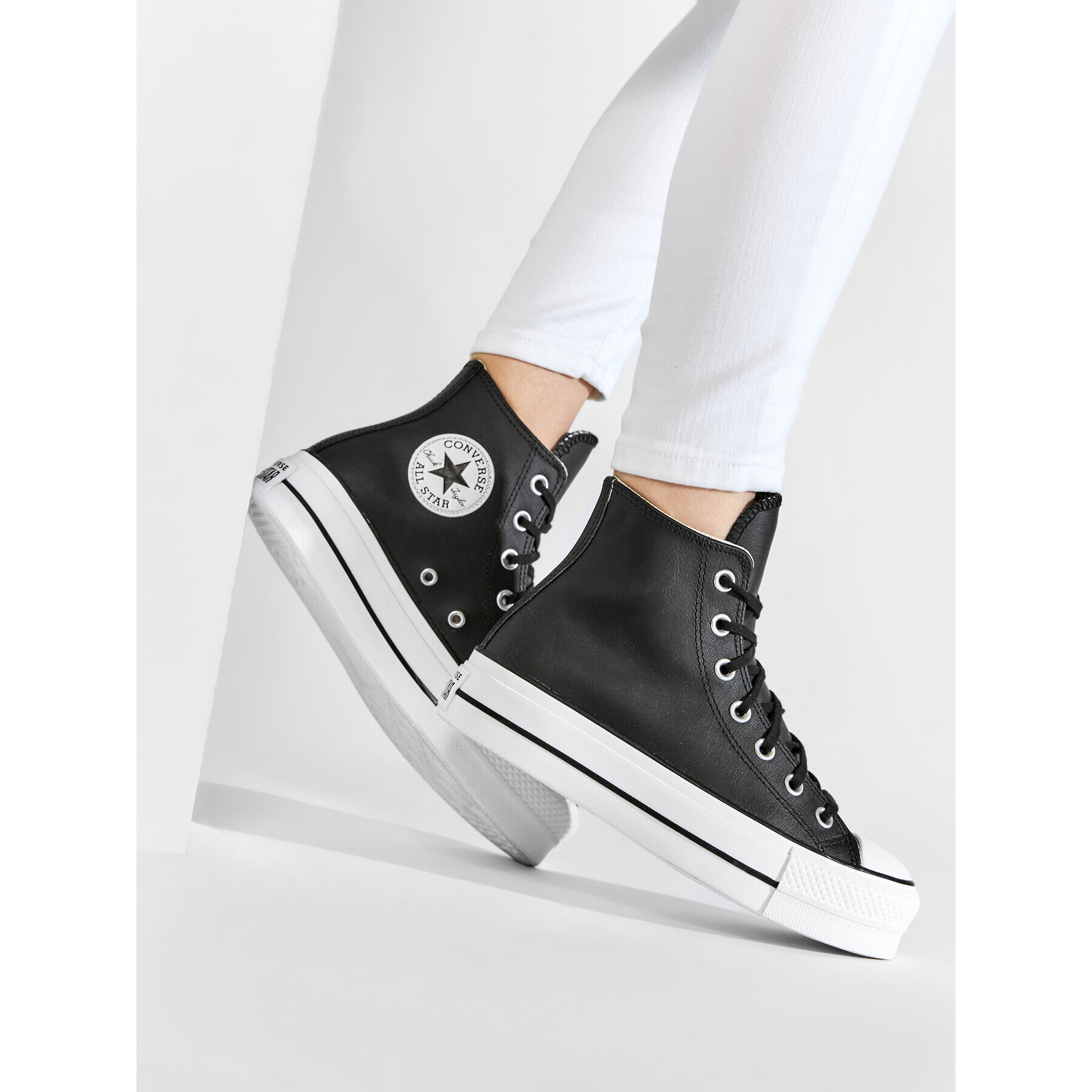 Converse Modne superge Ctas Lift Clean Hi 561675C Črna - Pepit.si