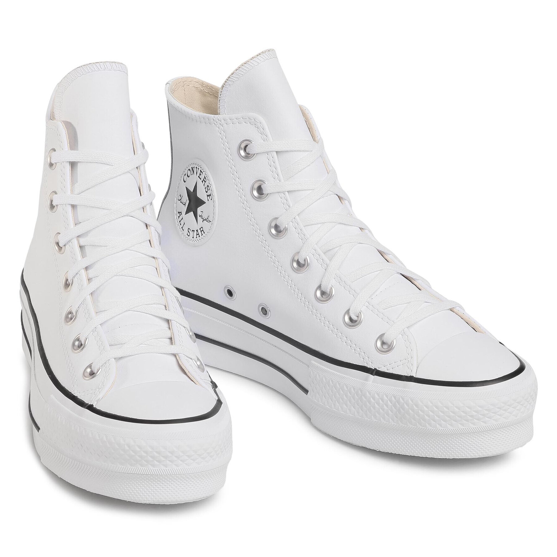 Converse Modne superge Ctas Lift Clean Hi 561676C Bela - Pepit.si