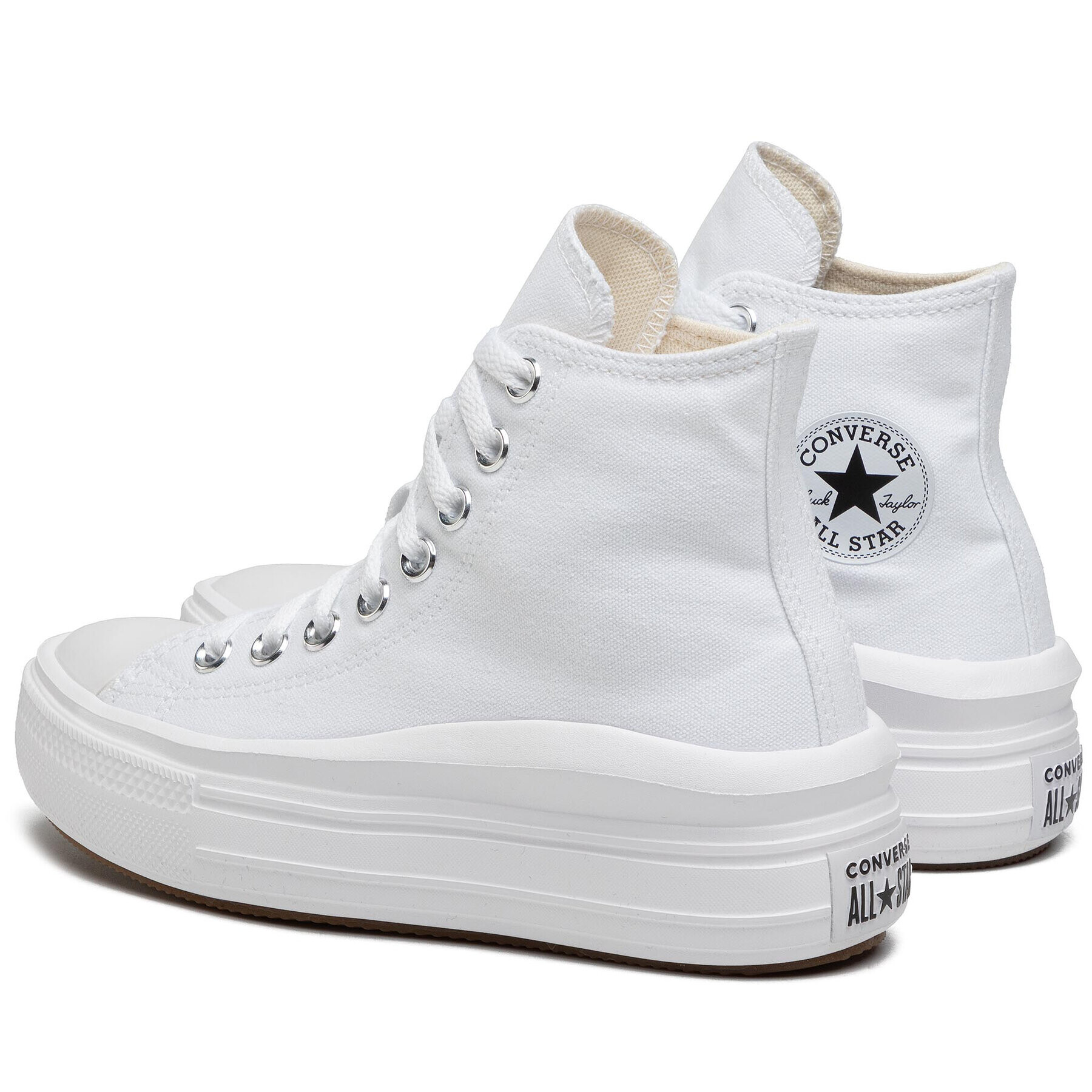 Converse Modne superge Ctas Move Hi 568498C Bela - Pepit.si