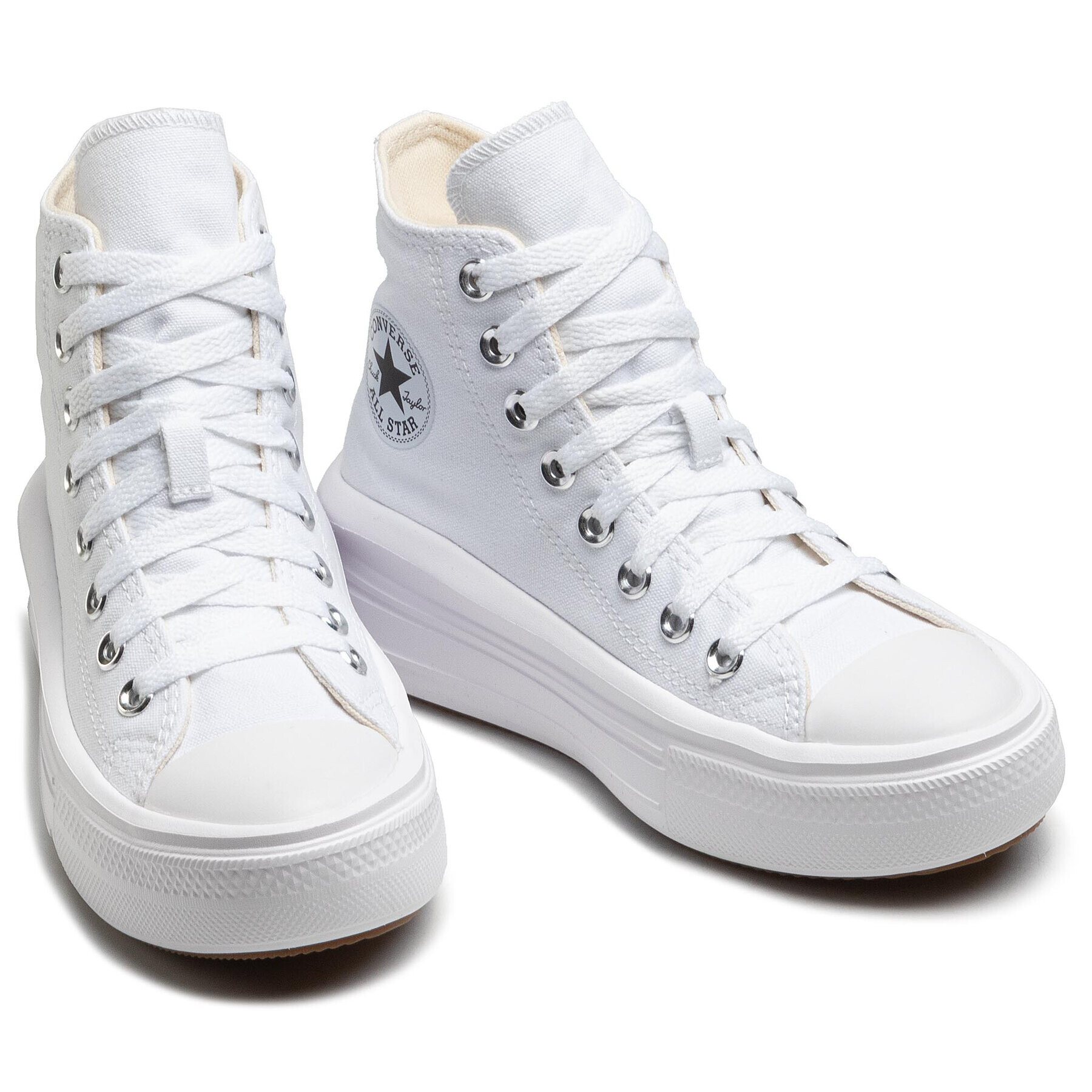 Converse Modne superge Ctas Move Hi 568498C Bela - Pepit.si