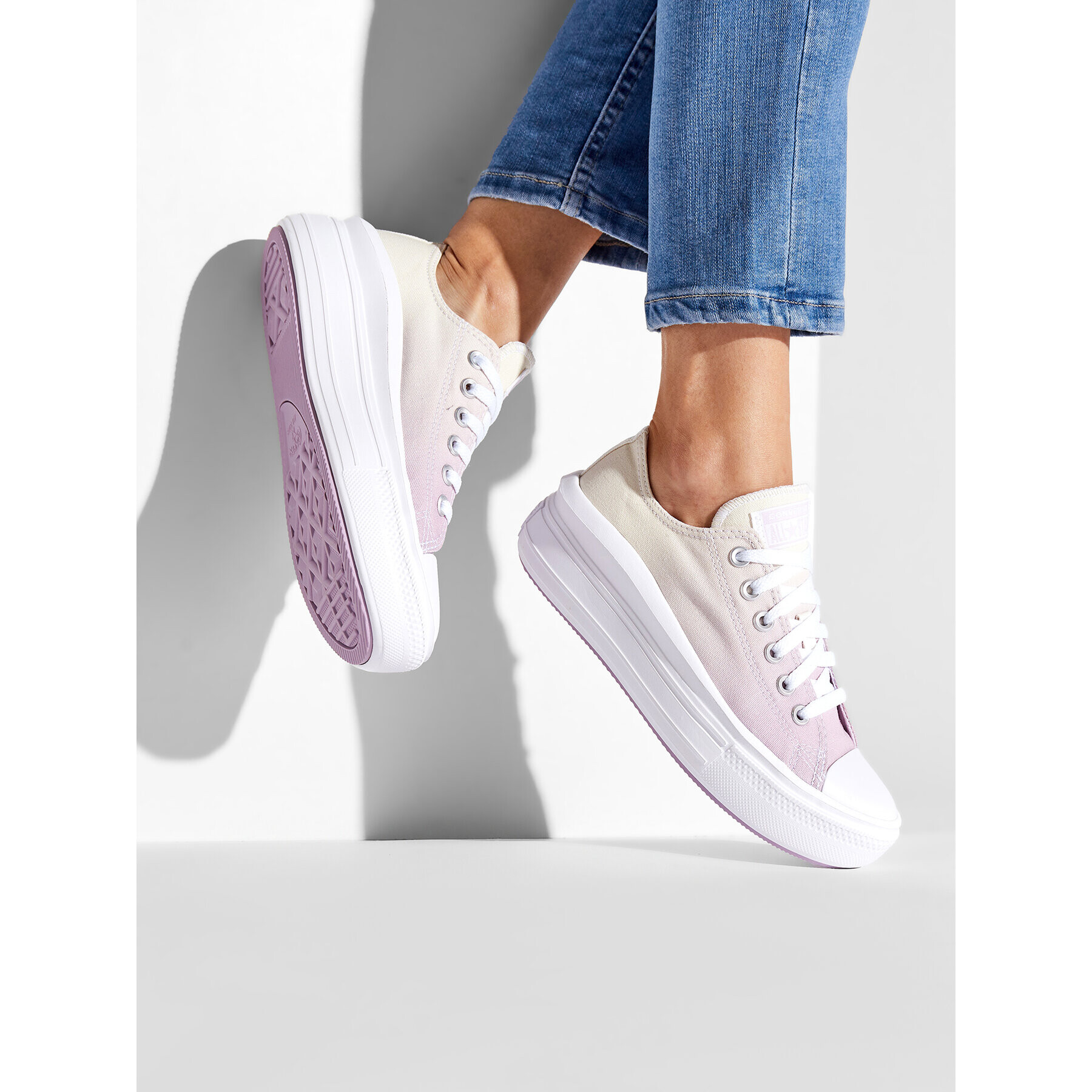 Converse Modne superge Ctas Move Ox 572897C Vijolična - Pepit.si