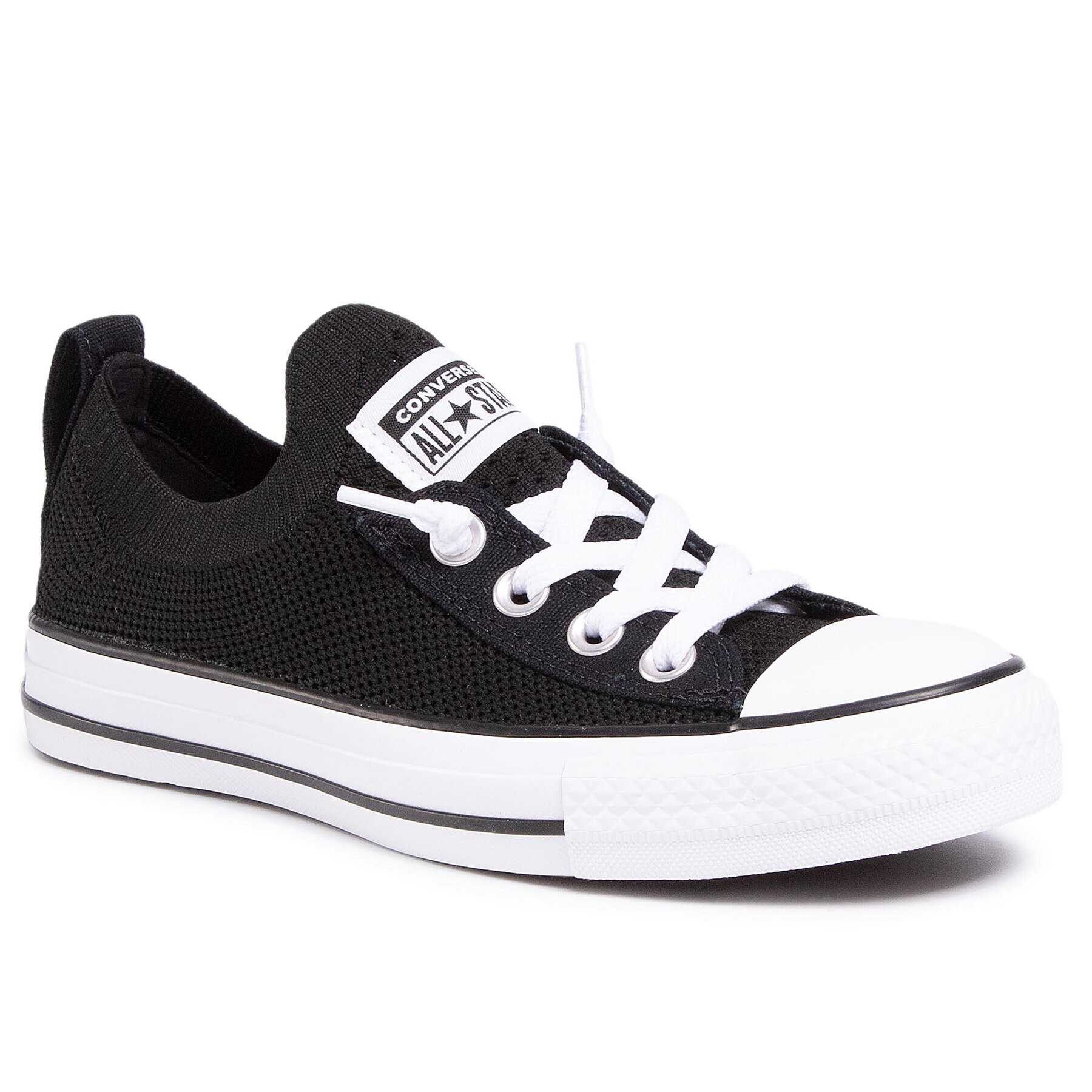 Converse Modne superge Ctas Shoreline Knit Slip 565489C Črna - Pepit.si