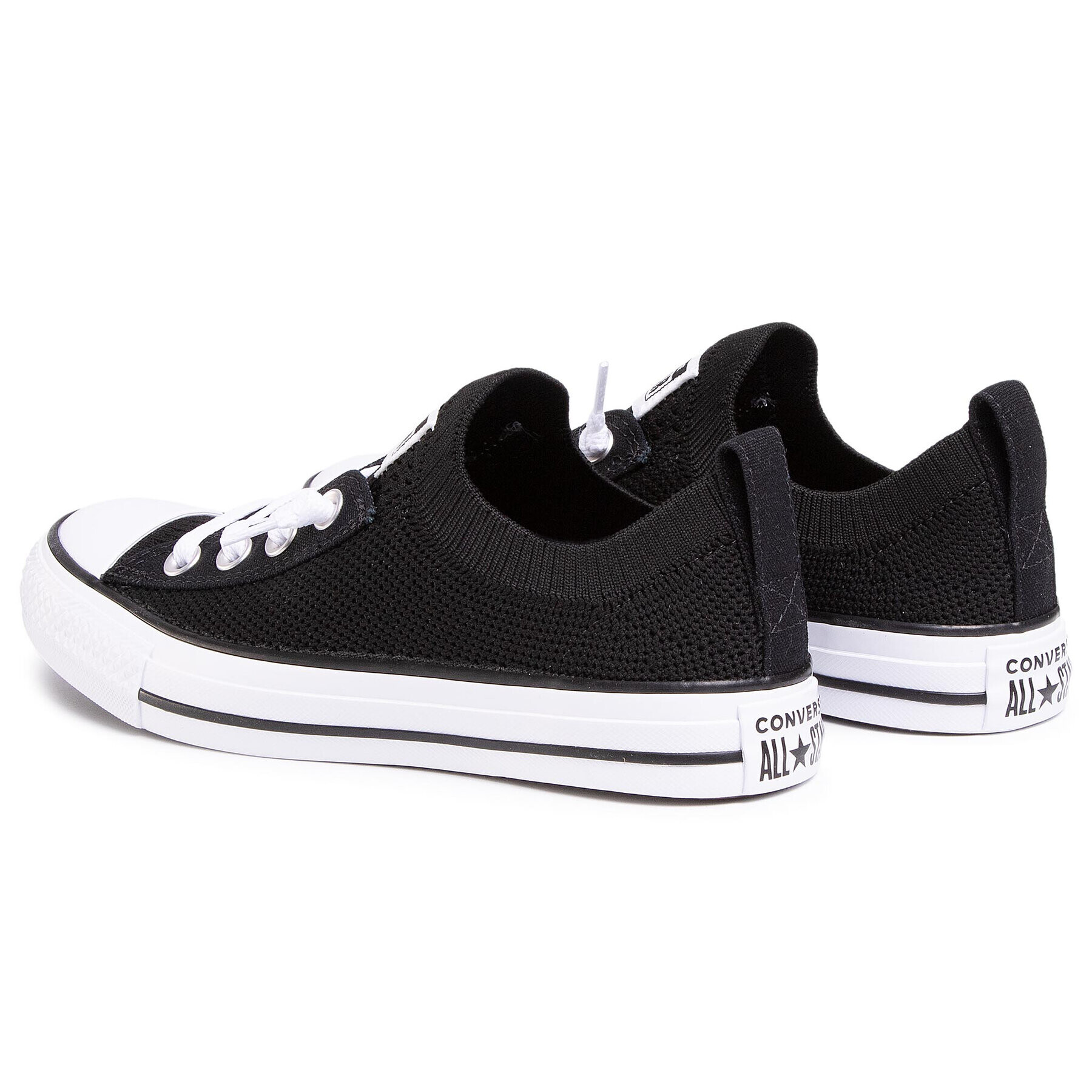 Converse Modne superge Ctas Shoreline Knit Slip 565489C Črna - Pepit.si