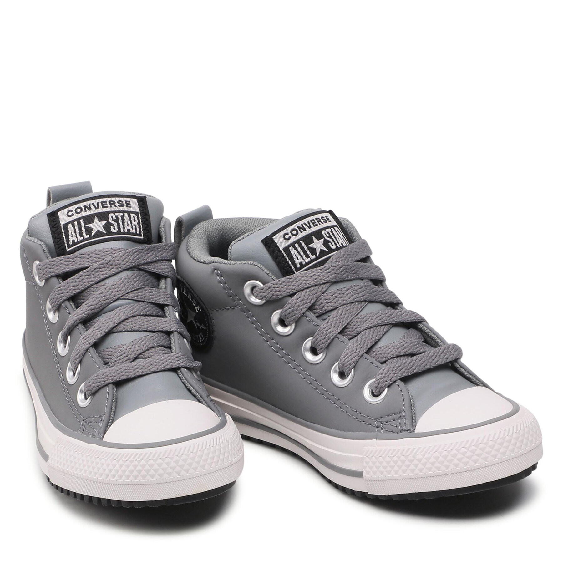 Converse Modne superge Ctas Street Boot Mid 671520C Siva - Pepit.si