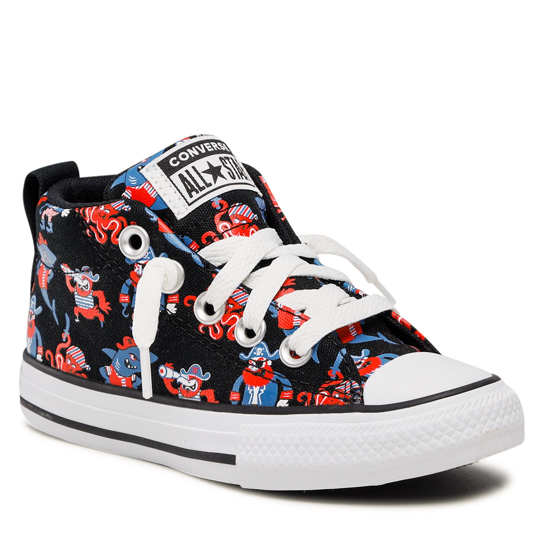 Converse Modne superge Ctas Street Mid 672732C Črna - Pepit.si