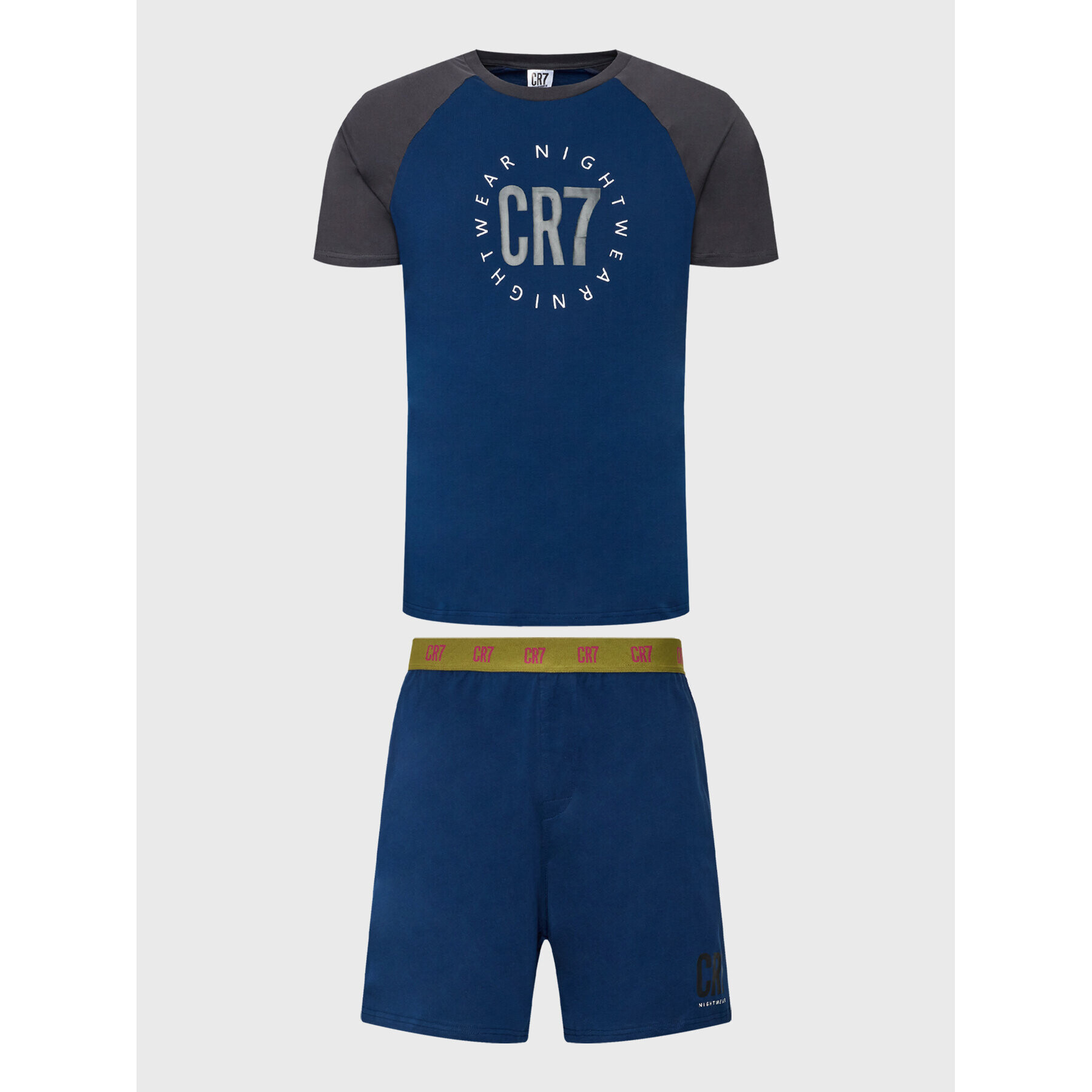 Cristiano Ronaldo CR7 Pižama 8730-4100-919 Mornarsko modra Regular Fit - Pepit.si