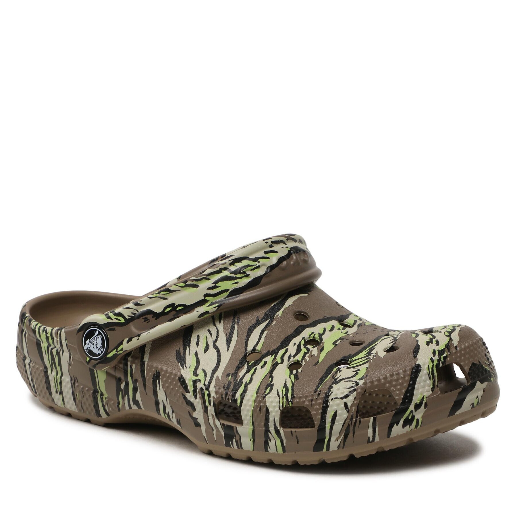 Crocs Cokli Classic Printed Camo Clog 206454 Khaki - Pepit.si