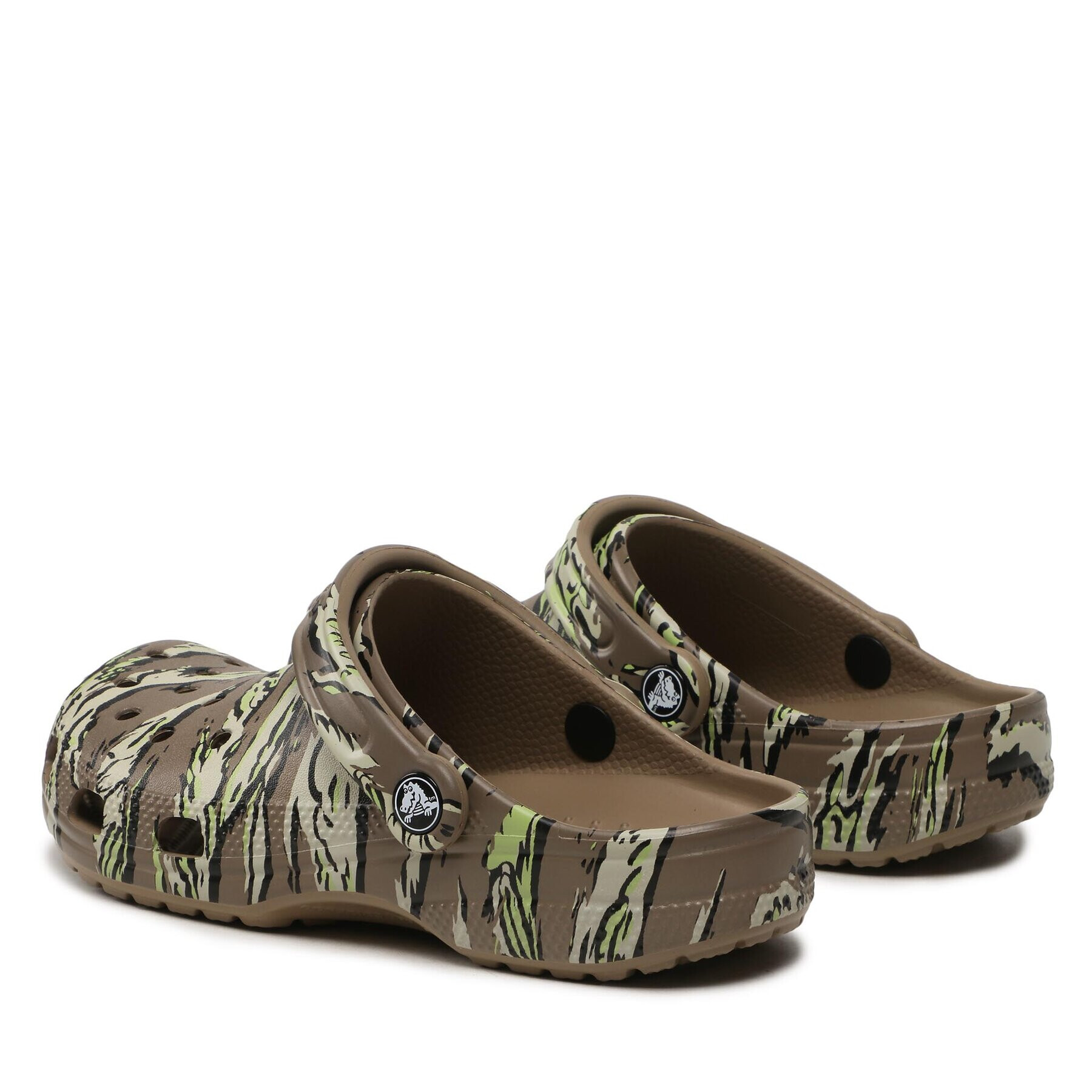 Crocs Cokli Classic Printed Camo Clog 206454 Khaki - Pepit.si