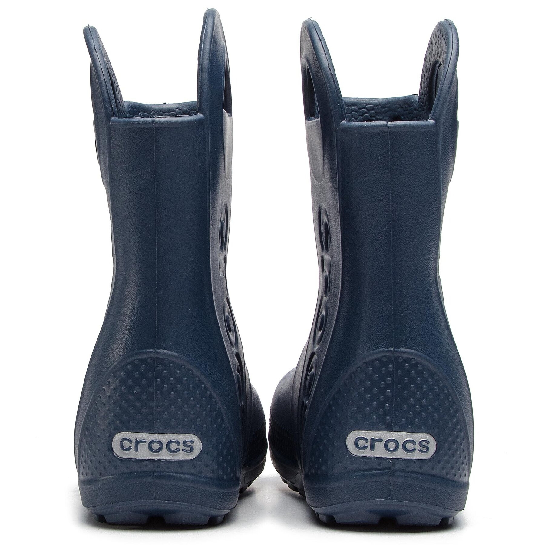 Crocs Gumijasti škornji Handle It Rain Boot Kids 12803 Mornarsko modra - Pepit.si