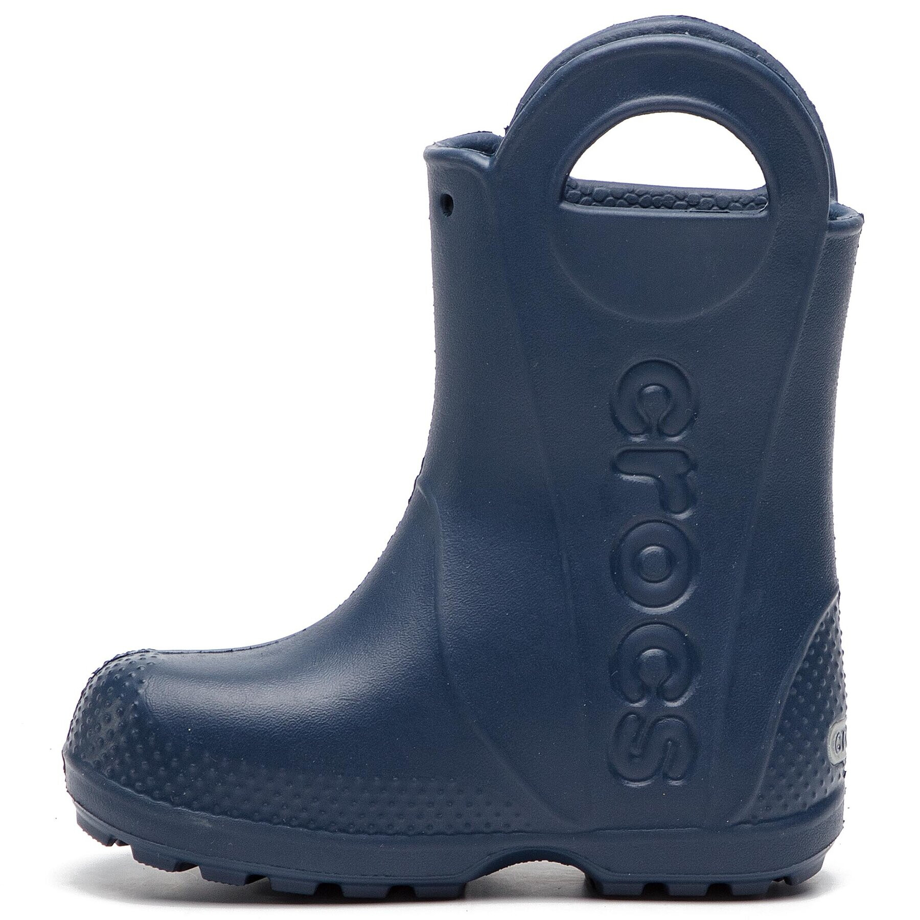 Crocs Gumijasti škornji Handle It Rain Boot Kids 12803 Mornarsko modra - Pepit.si